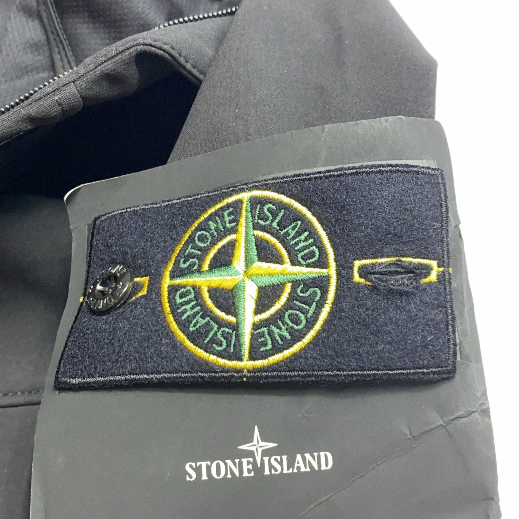 Stone Island Stone Island Soft Shell Hooded Jacket Black S Size US S / EU 44-46 / 1 - 6 Thumbnail