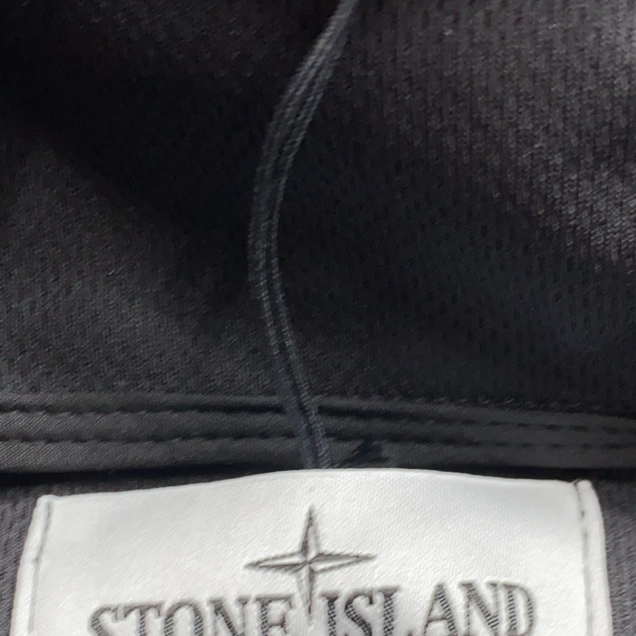 Stone Island Stone Island Soft Shell Hooded Jacket Black S Size US S / EU 44-46 / 1 - 9 Thumbnail