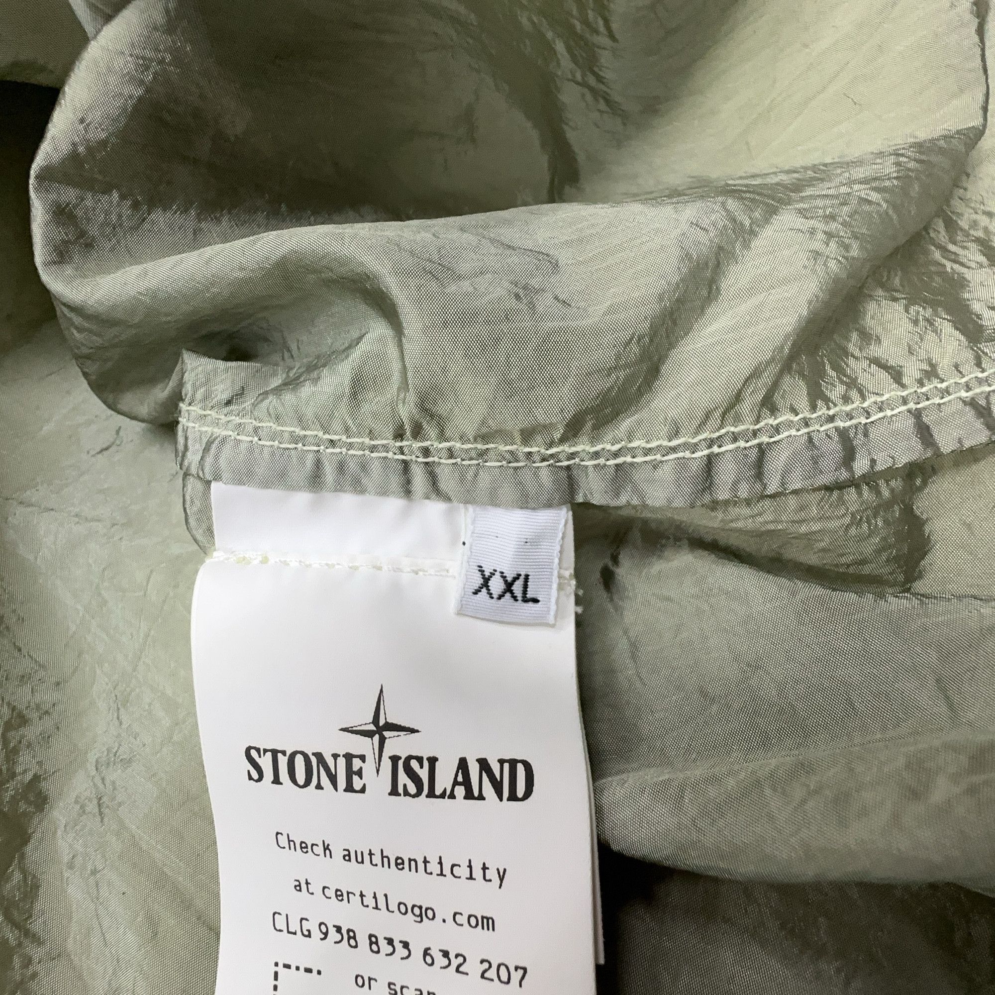 Stone Island Stone Island Nylon Light Jacket Size XXL Size US XXL / EU 58 / 5 - 6 Thumbnail