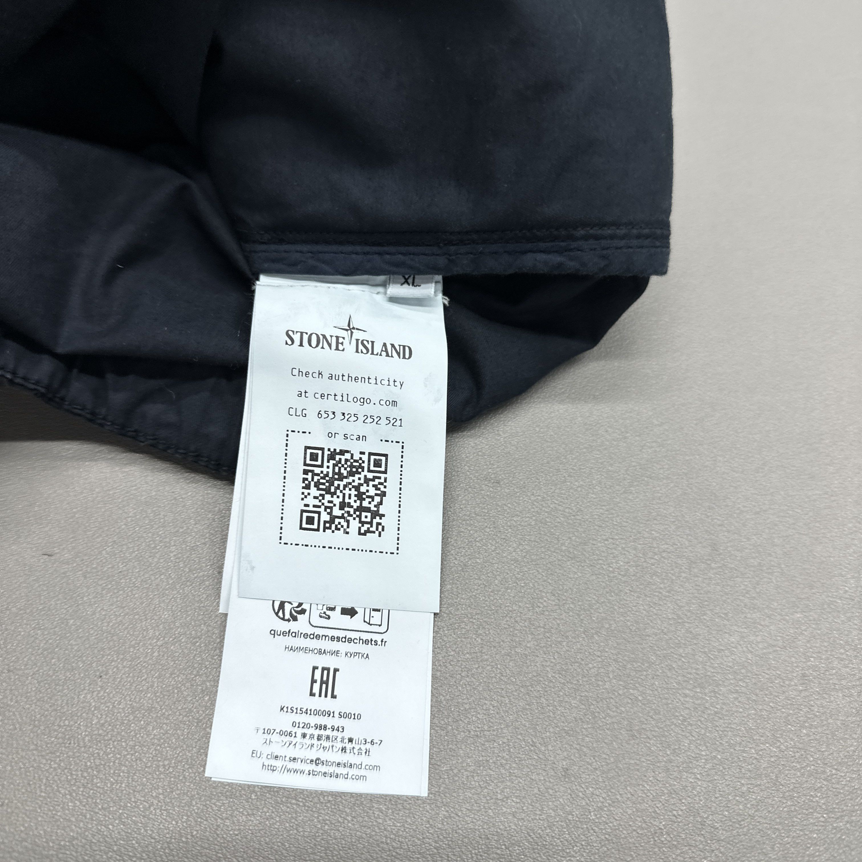 Stone Island Stone Island Hooded Zip Jacket Size XL Size US XL / EU 56 / 4 - 4 Thumbnail