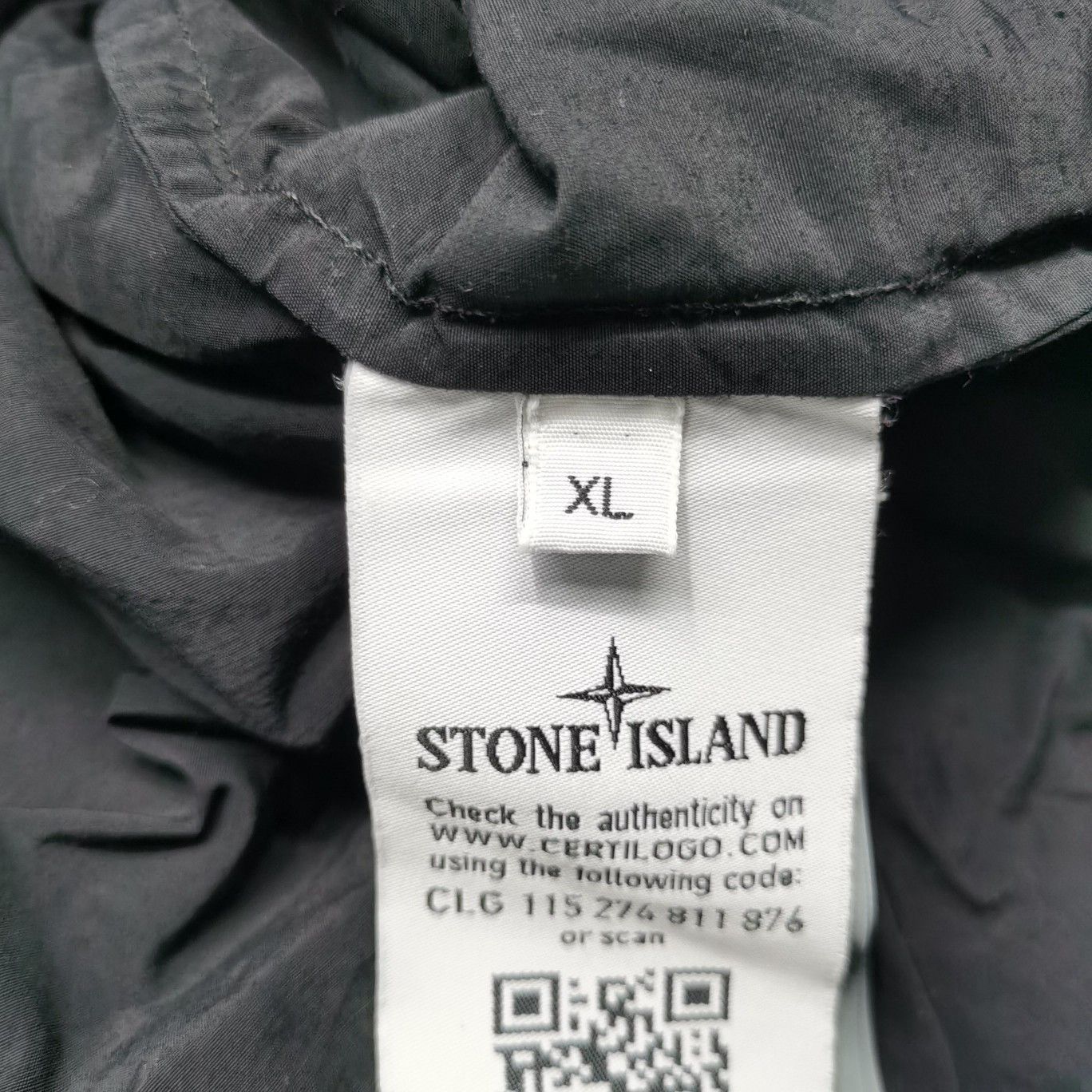 Stone Island Stone Island Nylon Jacket Black Size XL Size US XL / EU 56 / 4 - 4 Thumbnail
