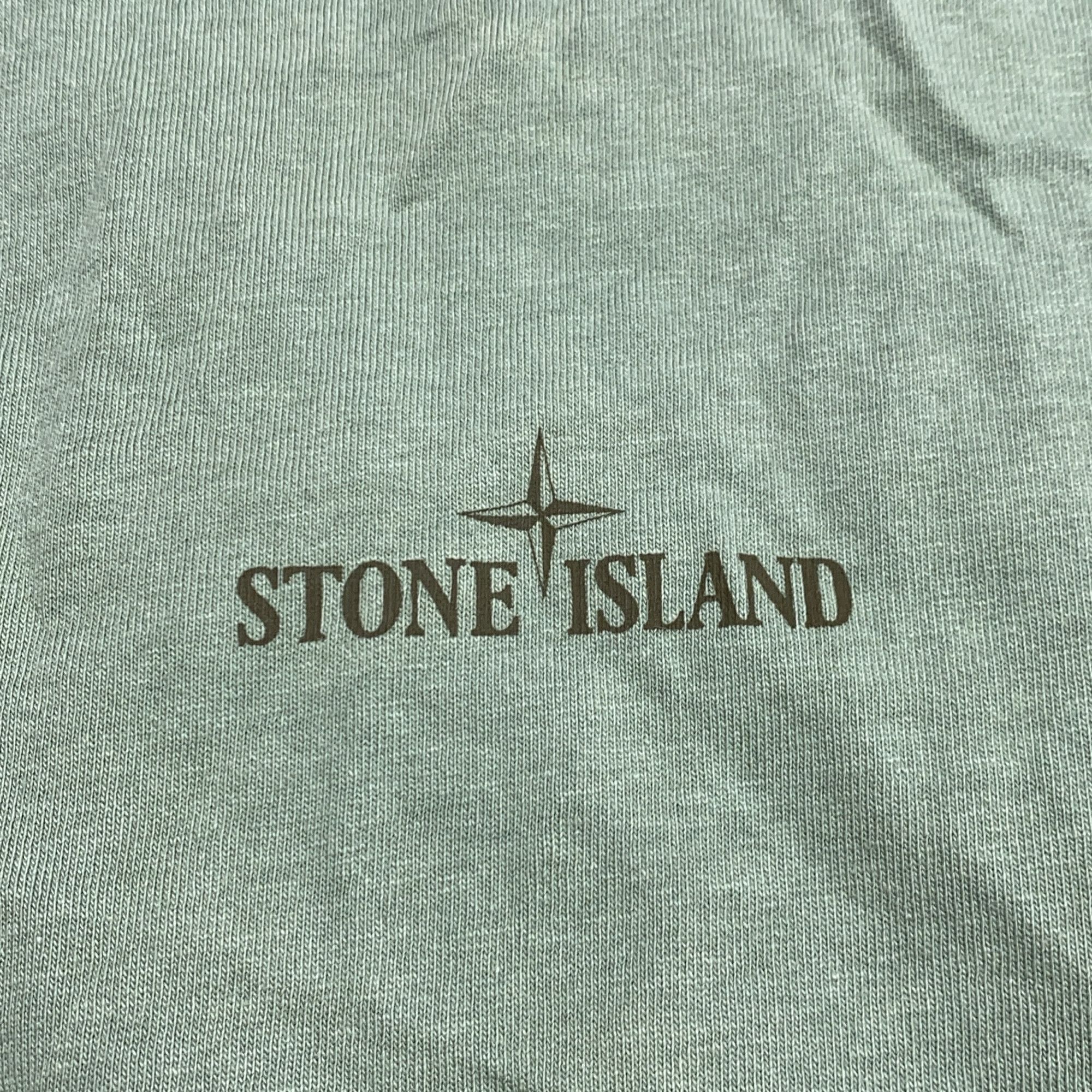 Stone Island Stone Island Logo Print T-Shirt Size XXL Size US XXL / EU 58 / 5 - 4 Thumbnail