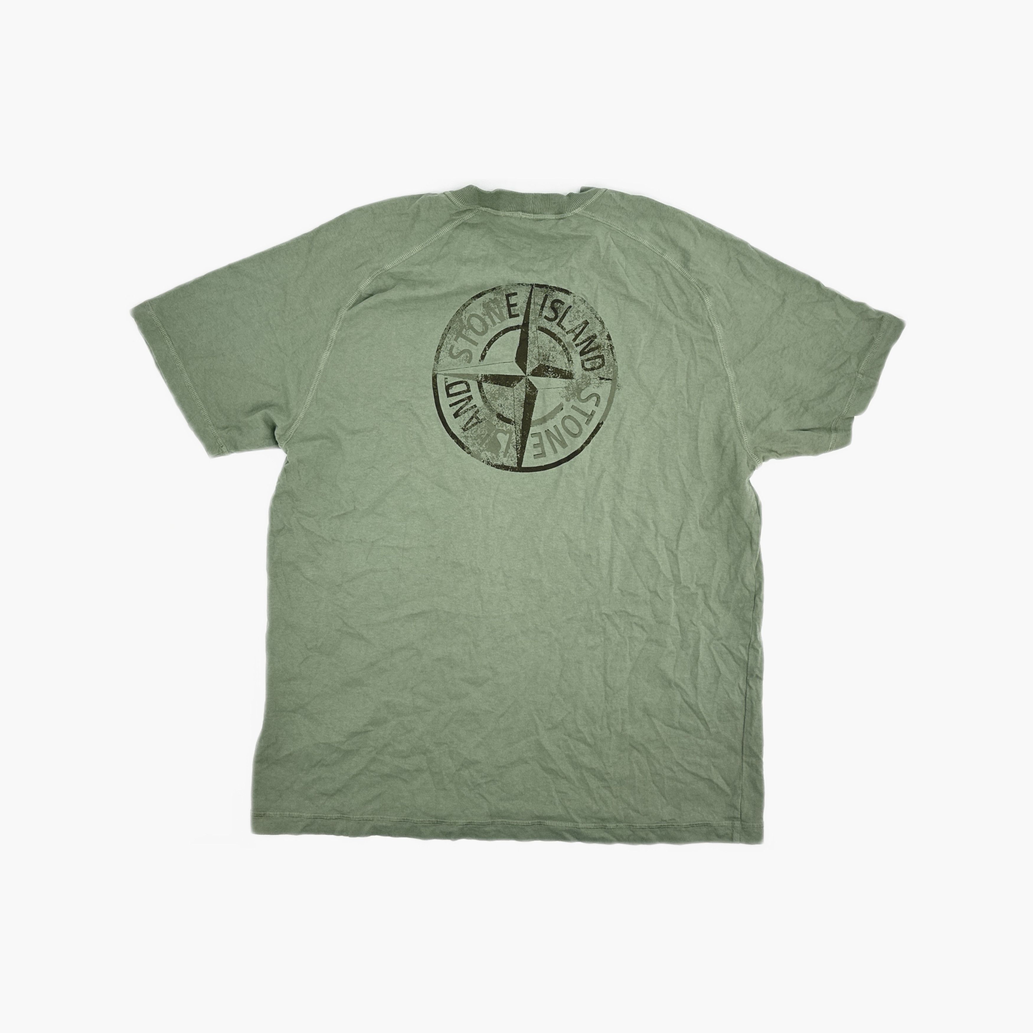 Stone Island Stone Island Logo Print T-Shirt Size XXL Size US XXL / EU 58 / 5 - 2 Thumbnail