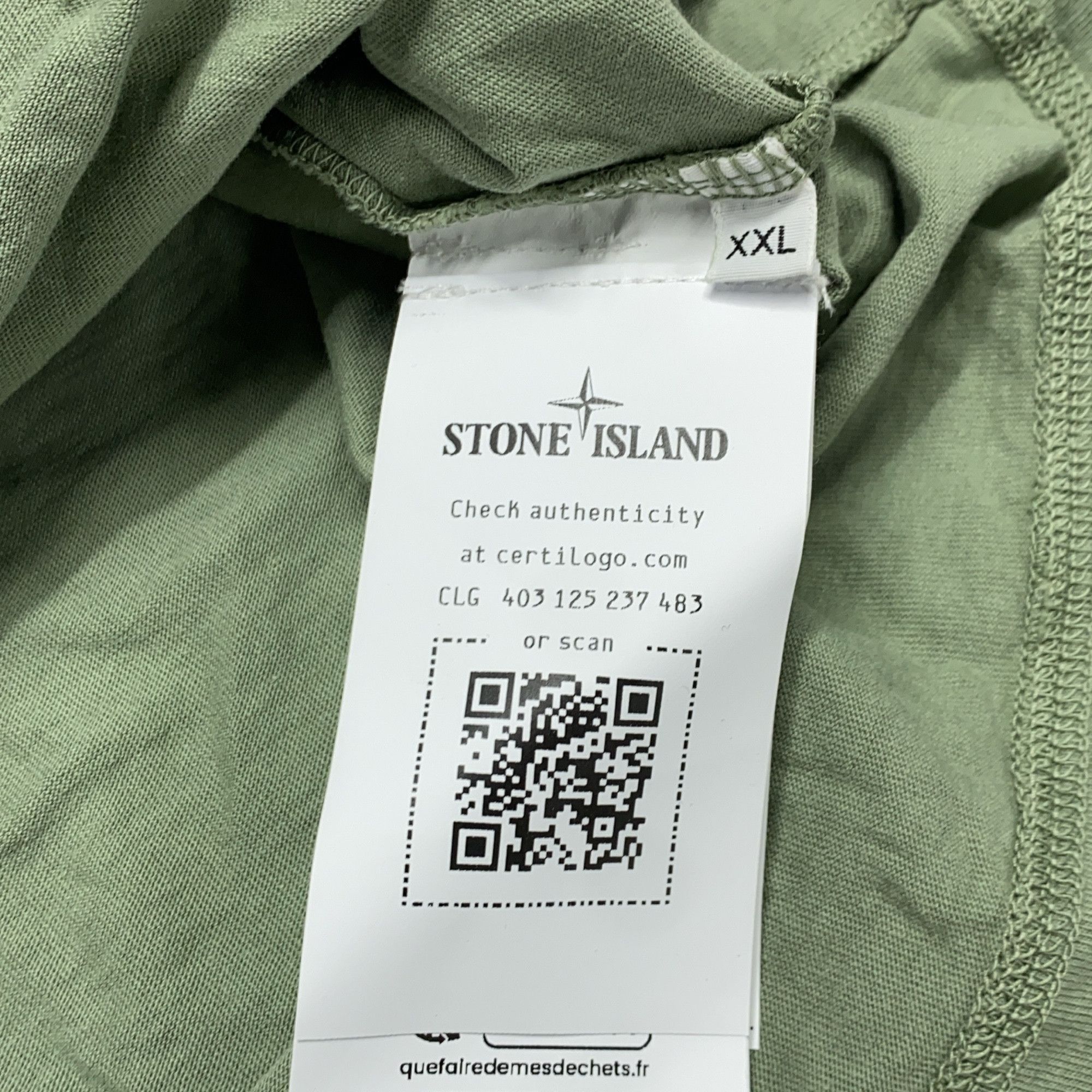 Stone Island Stone Island Logo Print T-Shirt Size XXL Size US XXL / EU 58 / 5 - 5 Thumbnail