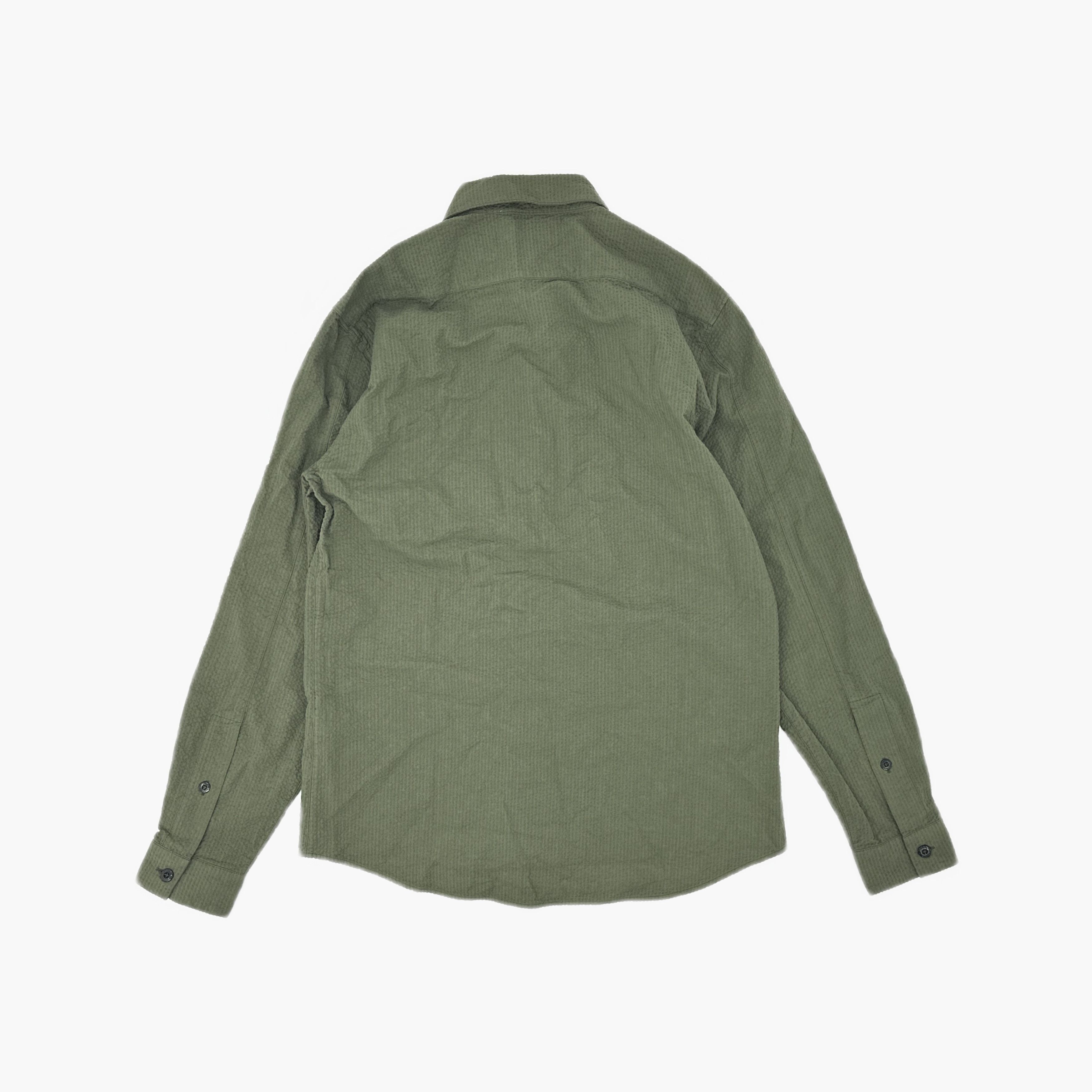 Stone Island STONE ISLAND Green Button Up Shirt Size M Size US M / EU 48-50 / 2 - 2 Thumbnail