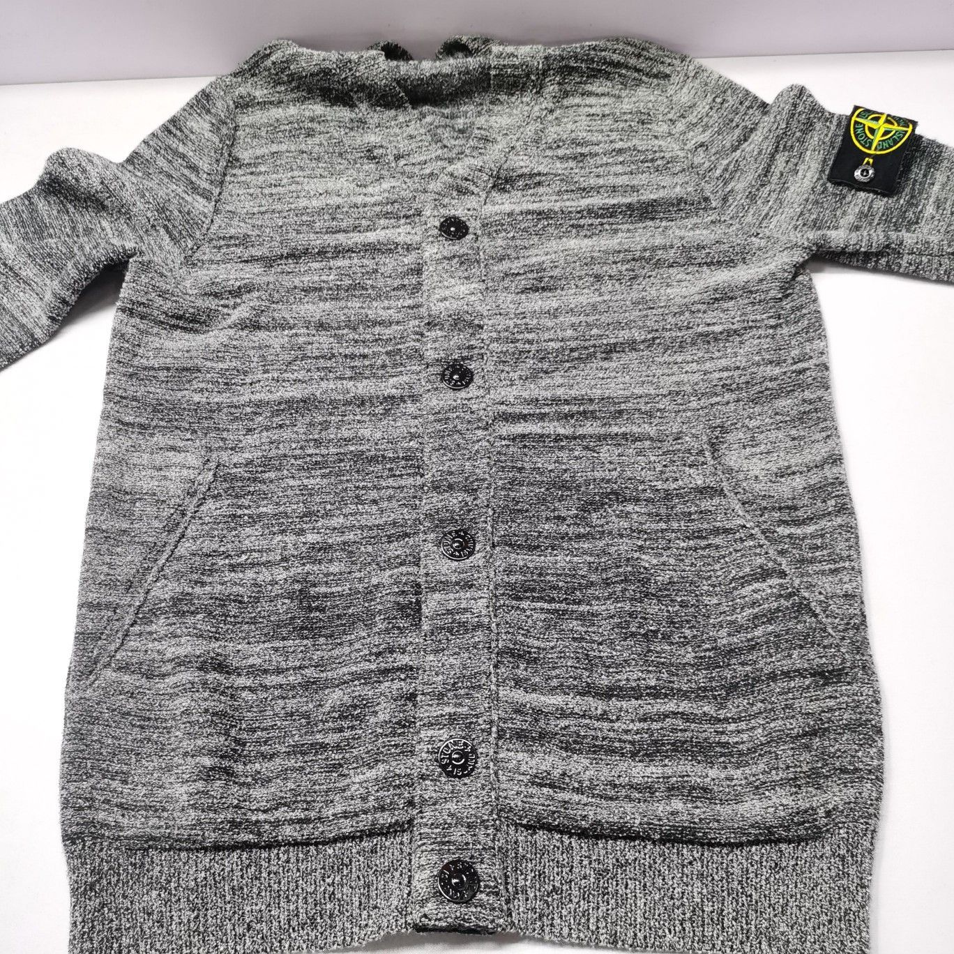 Stone Island Stone Island Melange Knit Cardigan Size S Size US S / EU 44-46 / 1 - 18 Thumbnail