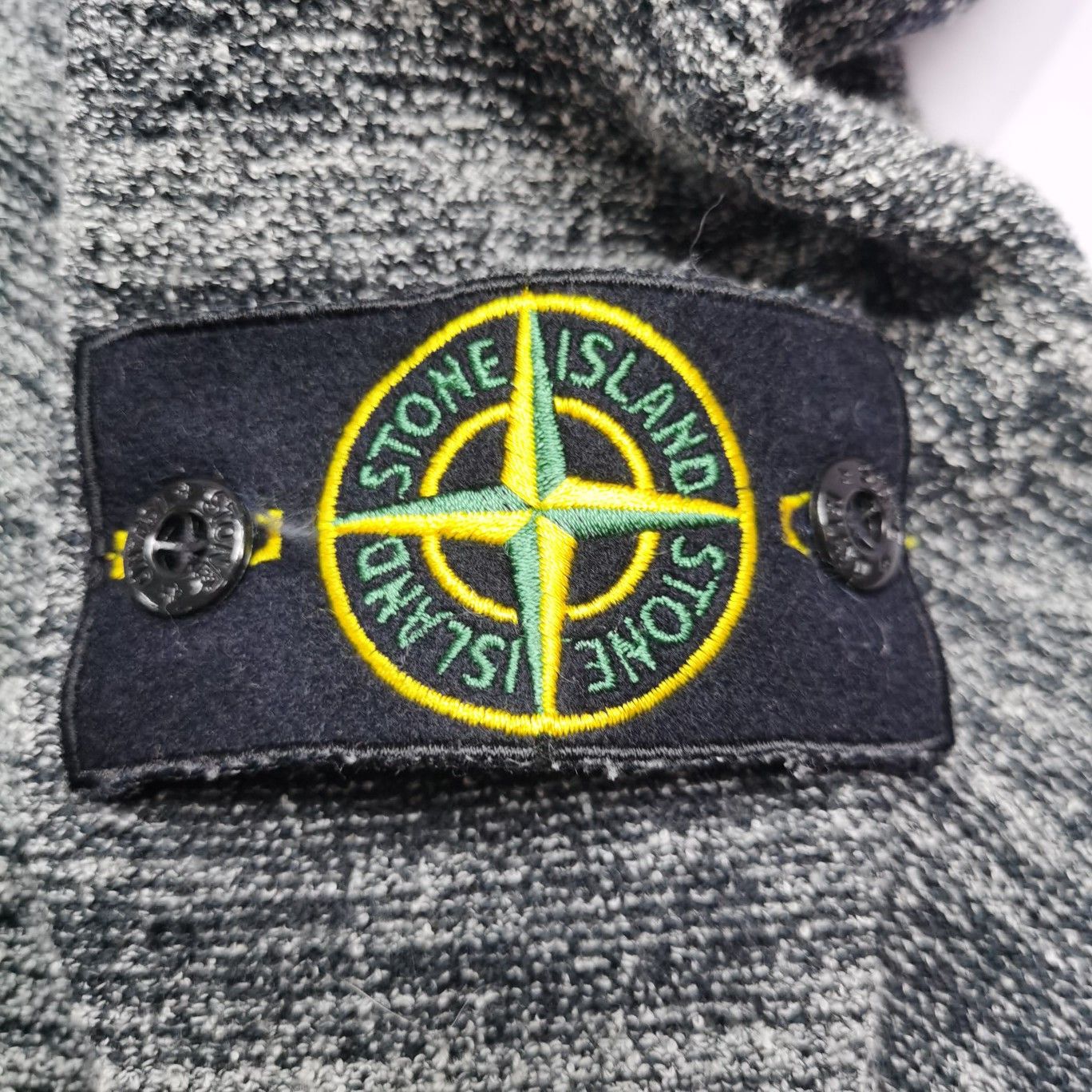 Stone Island Stone Island Melange Knit Cardigan Size S Size US S / EU 44-46 / 1 - 7 Thumbnail