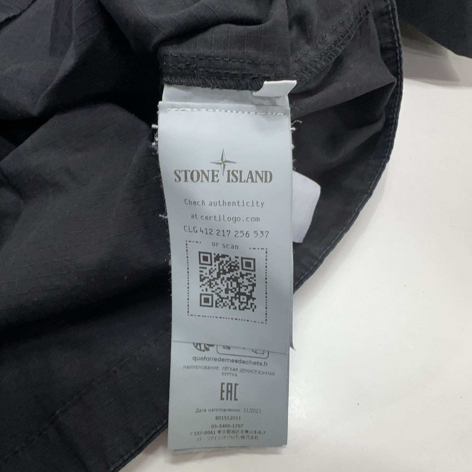 Stone Island Stone Island Logo Patch Light Jacket XXXL Size US XXL / EU 58 / 5 - 4 Thumbnail