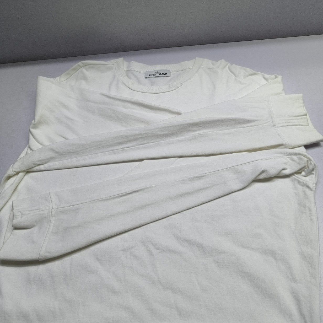 Stone Island Stone Island Compass Patch Long Sleeve T-Shirt Size XL Size US XL / EU 56 / 4 - 10 Thumbnail