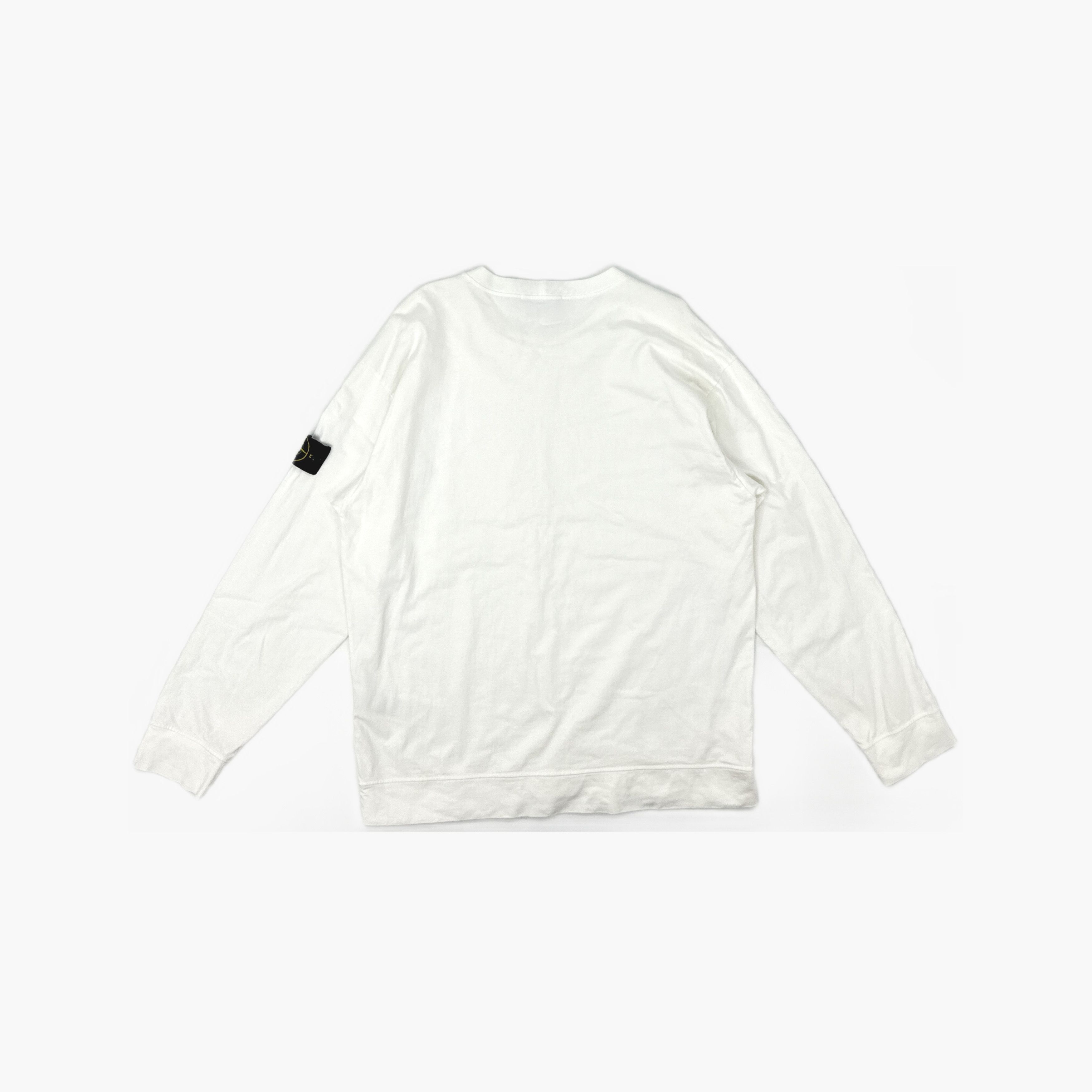 Stone Island Stone Island Compass Patch Long Sleeve T-Shirt Size XL Size US XL / EU 56 / 4 - 2 Thumbnail