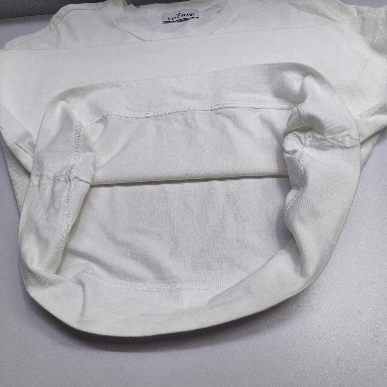Stone Island Stone Island Compass Patch Long Sleeve T-Shirt Size XL Size US XL / EU 56 / 4 - 17 Thumbnail