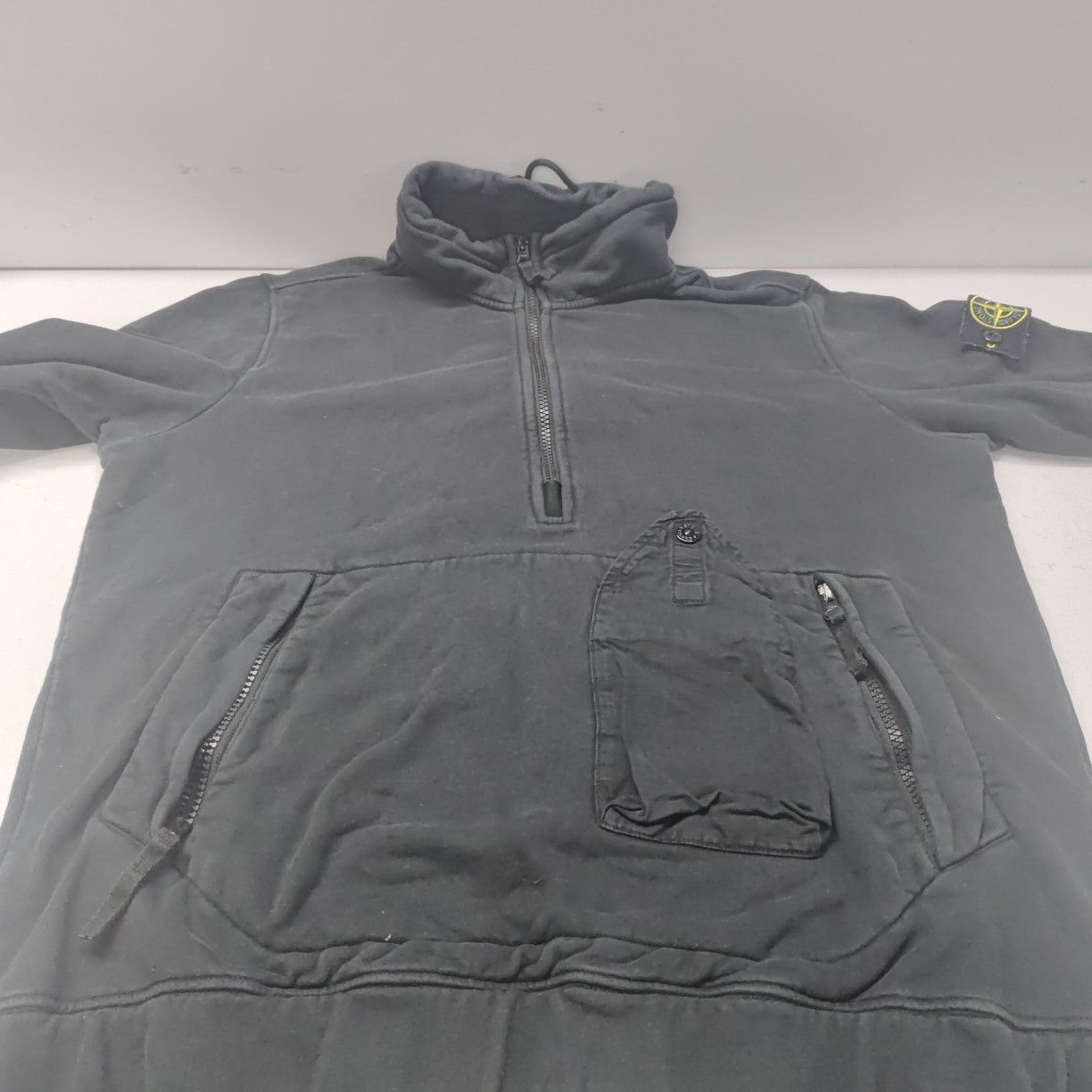 Stone Island STONE ISLAND 1/4 Zip Sweatshirt Size M Size US M / EU 48-50 / 2 - 14 Thumbnail