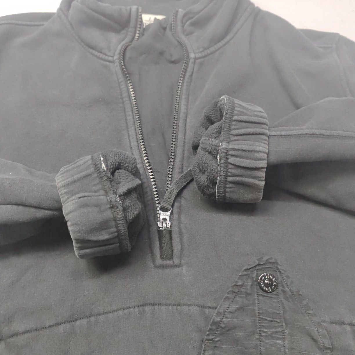 Stone Island STONE ISLAND 1/4 Zip Sweatshirt Size M Size US M / EU 48-50 / 2 - 12 Thumbnail
