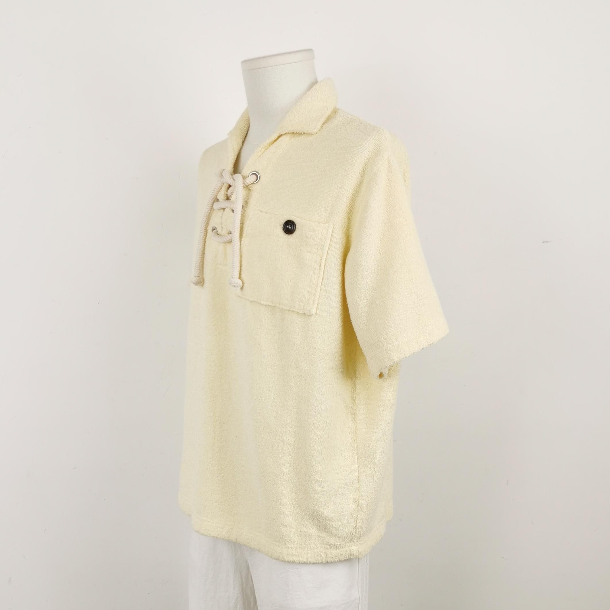 Maison Margiela Maison Margiela Men m Short Sleeve Shirts Size US M / EU 48-50 / 2 - 2 Thumbnail