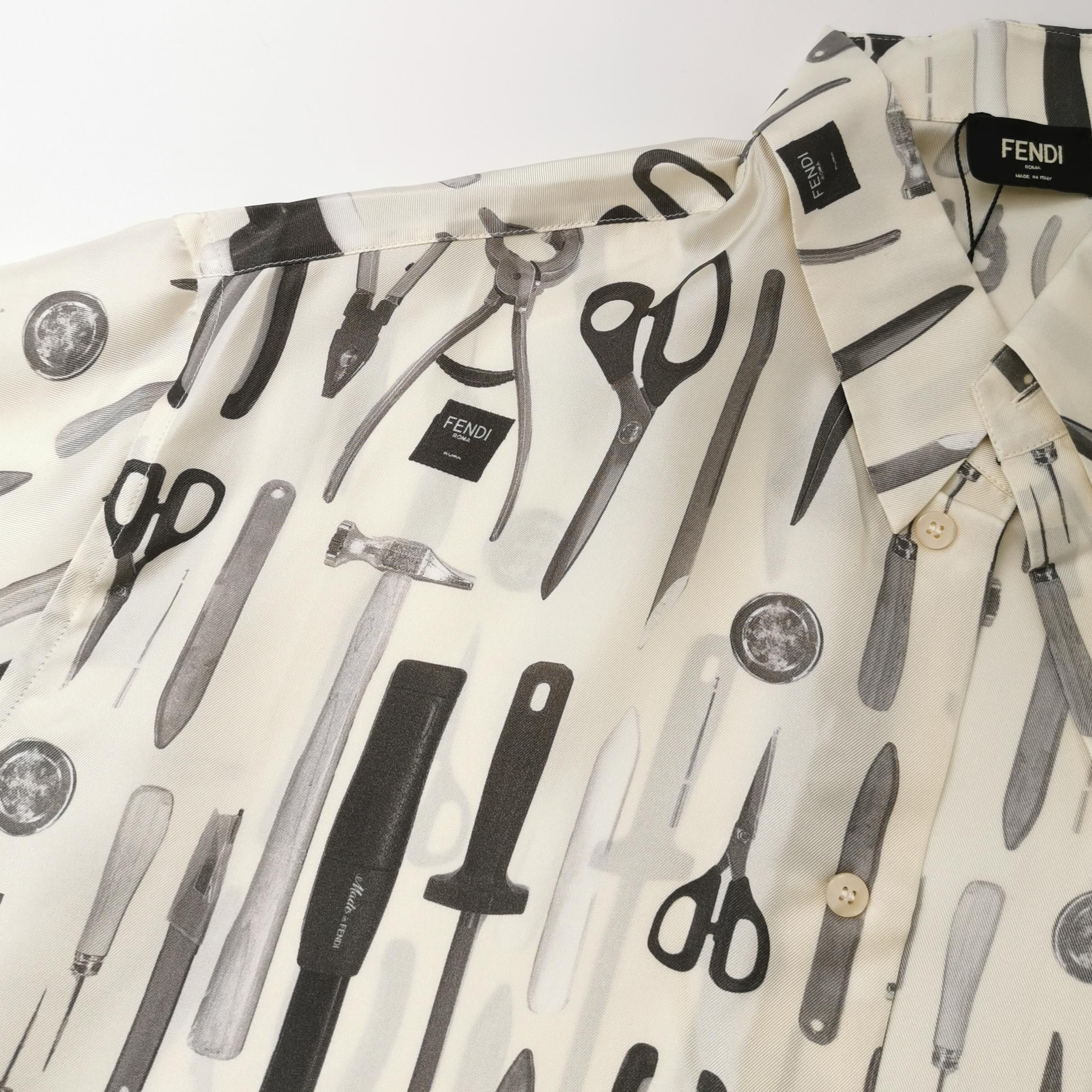 Fendi Fendi Men m Button Ups Size US M / EU 48-50 / 2 - 3 Thumbnail