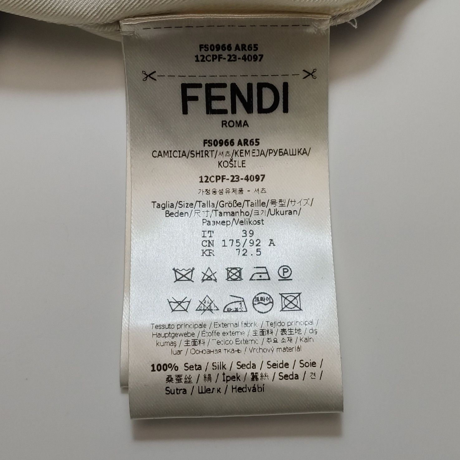 Fendi Fendi Men m Button Ups Size US M / EU 48-50 / 2 - 6 Thumbnail