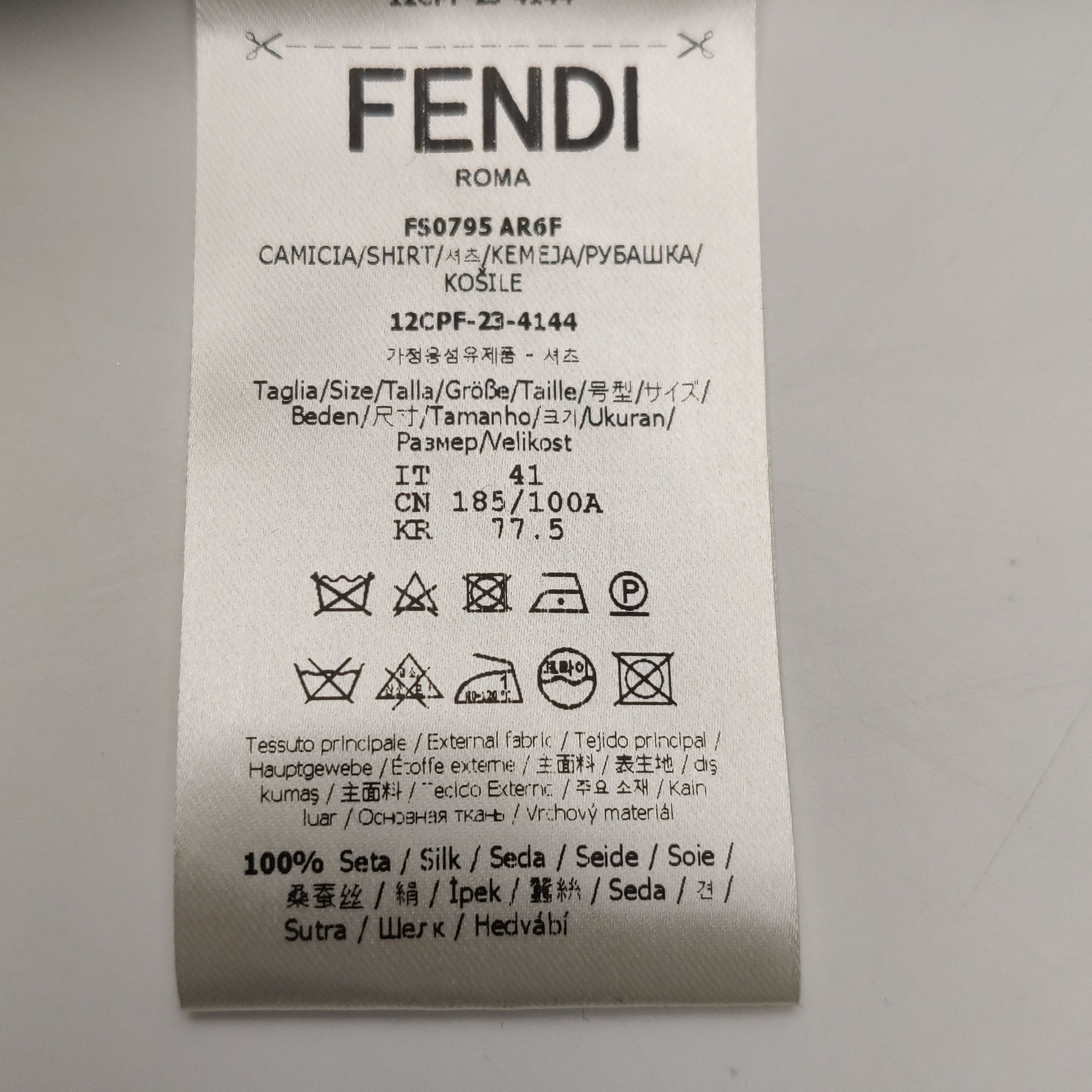 Fendi Fendi Men xl Button Ups Size US XL / EU 56 / 4 - 7 Thumbnail