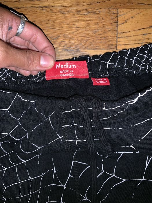 Supreme hotsell spiderweb pants