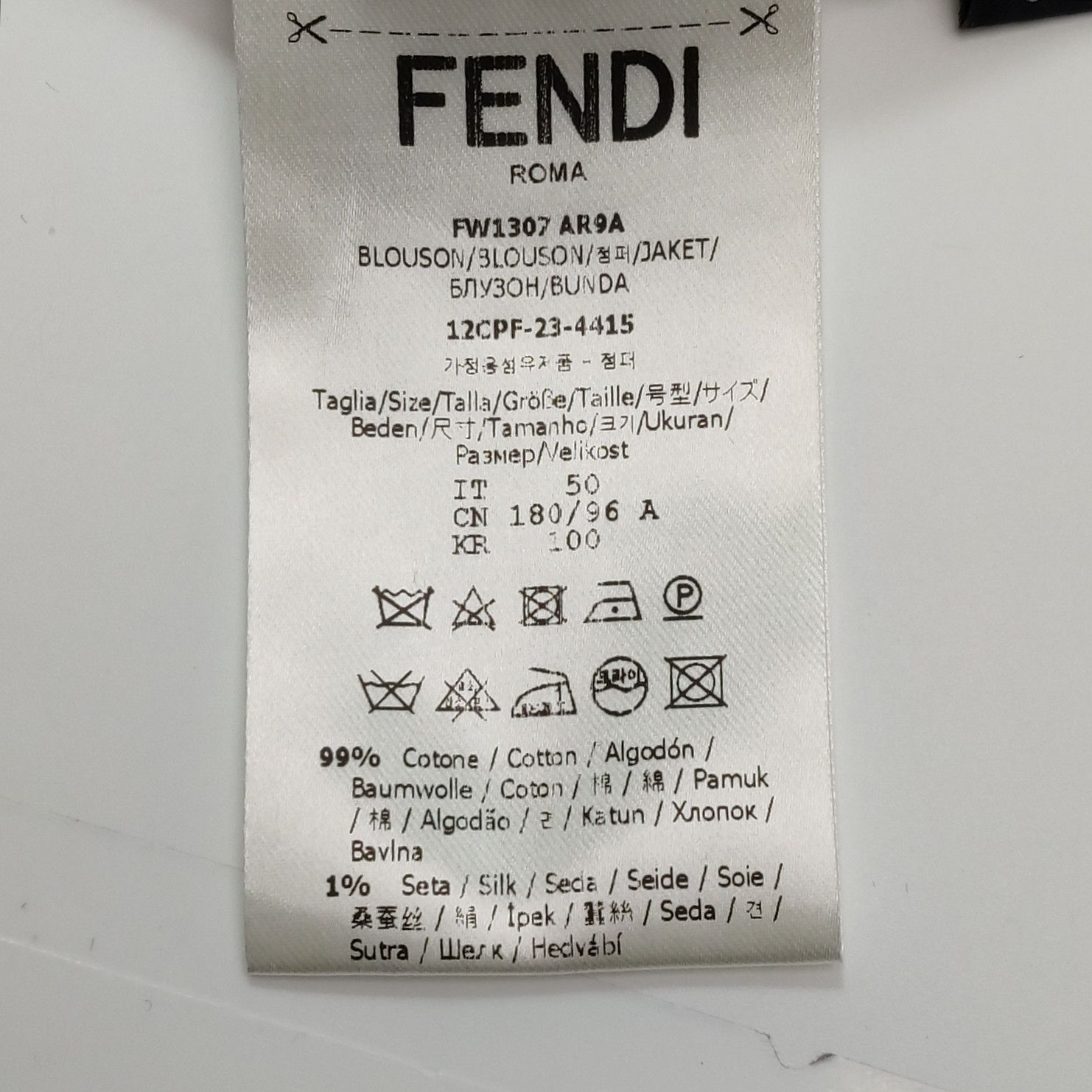 Fendi Fendi Men l Light Jackets Size US L / EU 52-54 / 3 - 8 Thumbnail