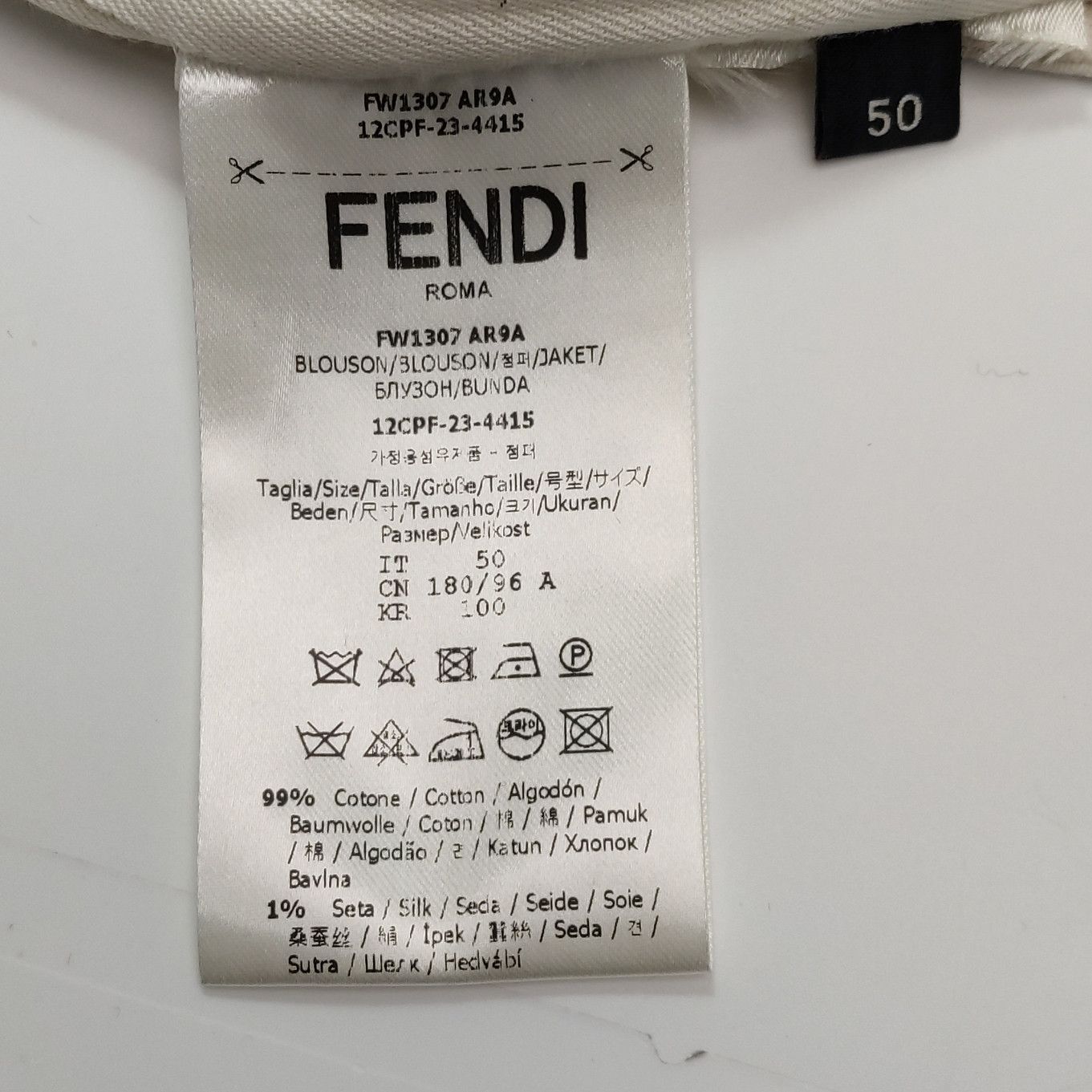Fendi Fendi Men l Light Jackets Size US L / EU 52-54 / 3 - 7 Thumbnail