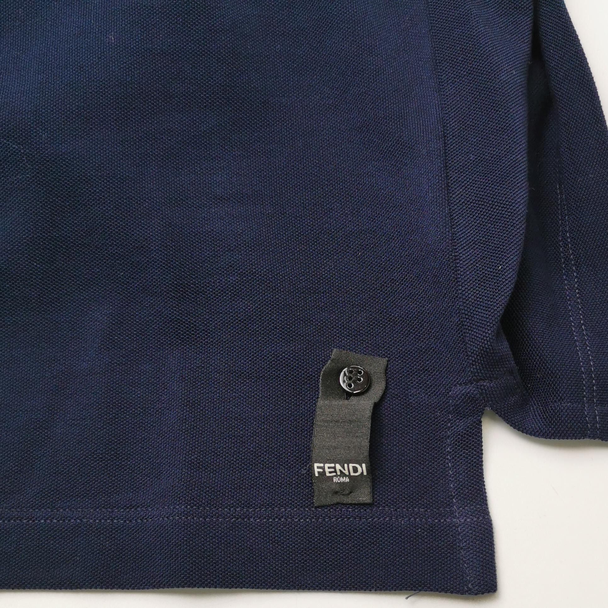Fendi Fendi Men xxs Short Sleeve Shirts Size US XXS / EU 40 - 3 Thumbnail