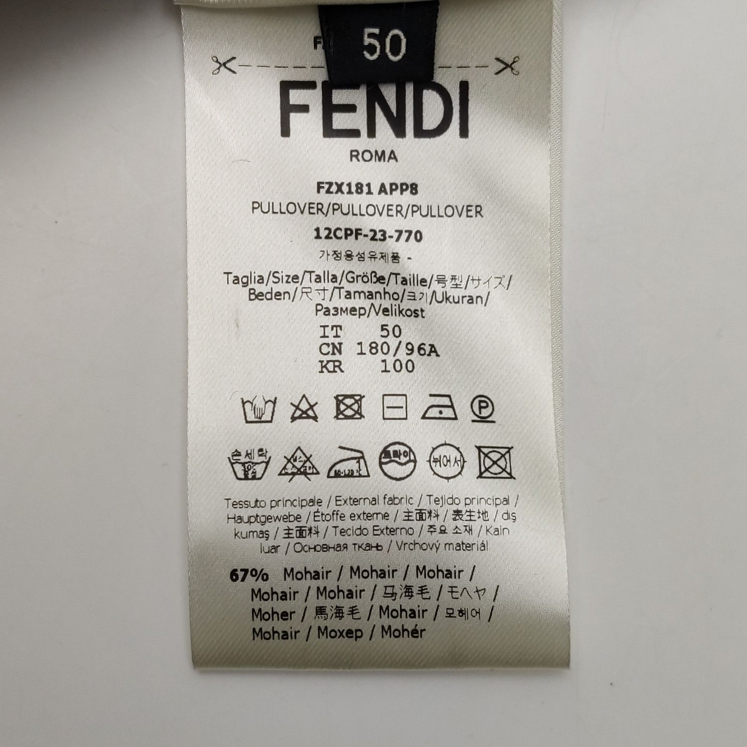 Fendi Fendi Men l Sweaters Knitwear Size US L / EU 52-54 / 3 - 7 Thumbnail