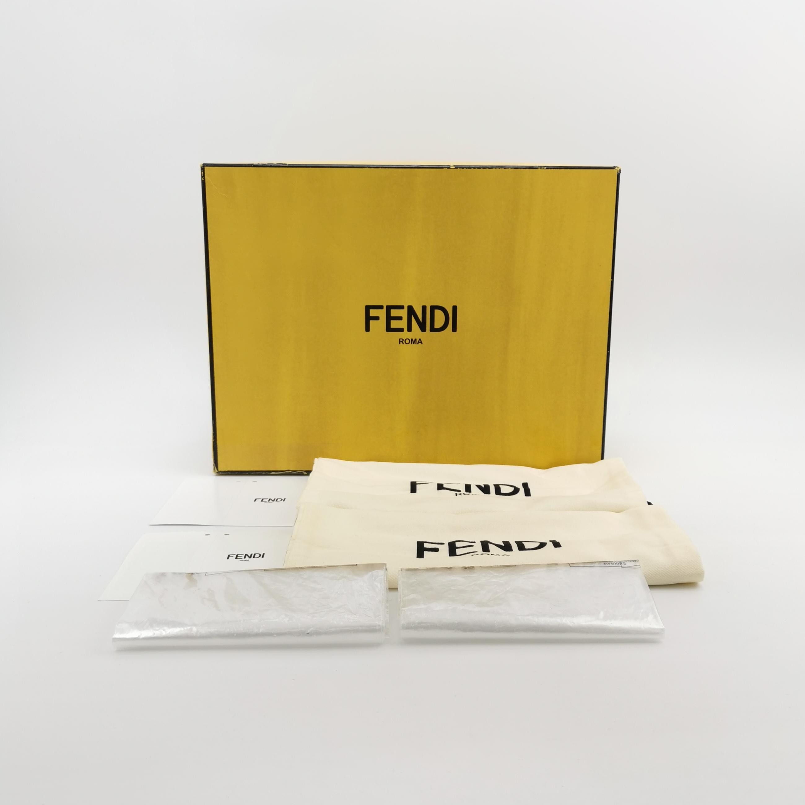 Fendi Fendi Men 7 Leather Size US 7 / EU 40 - 6 Thumbnail