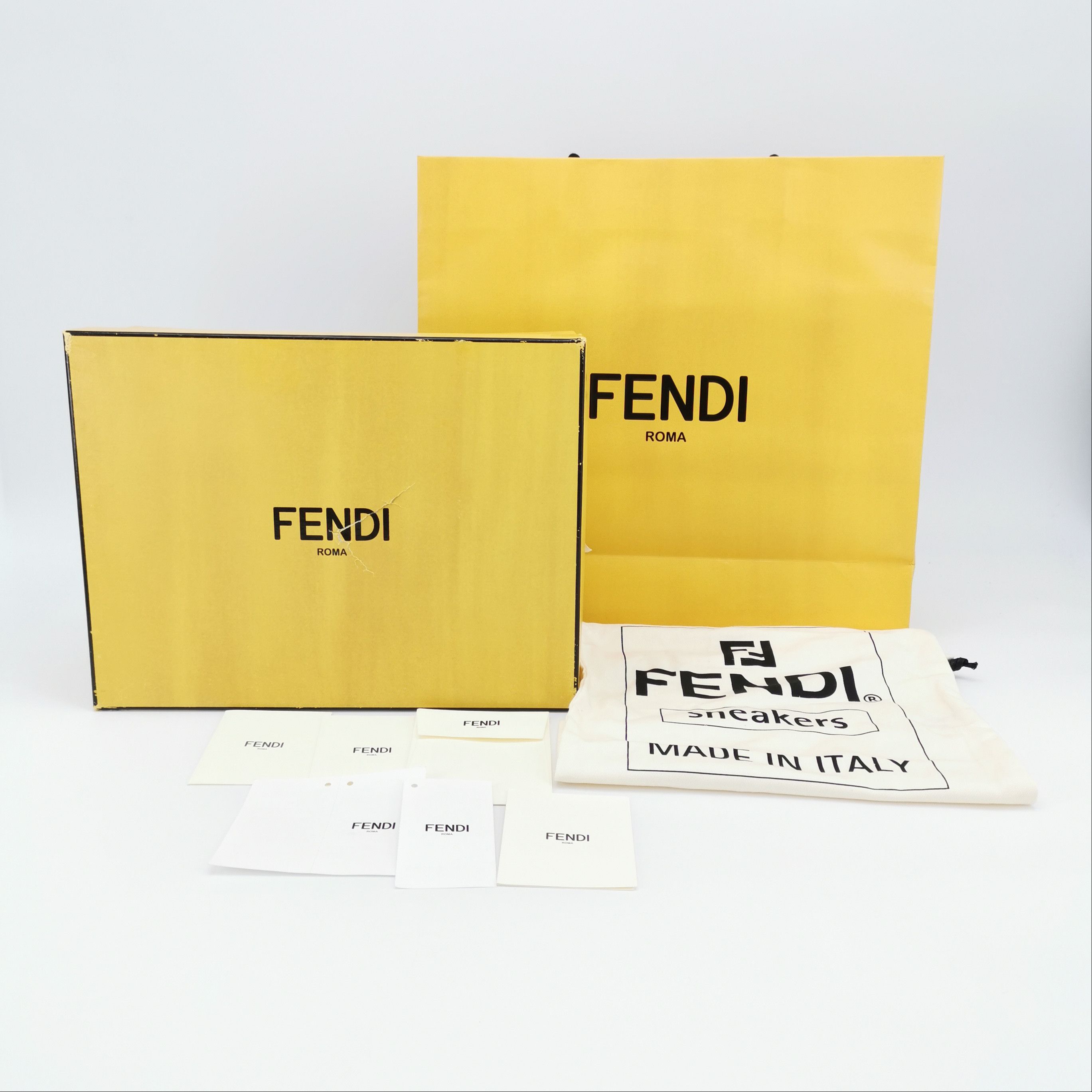 Fendi Fendi Men 8 Lowtop Sneakers Size US 8 / EU 41 - 6 Thumbnail