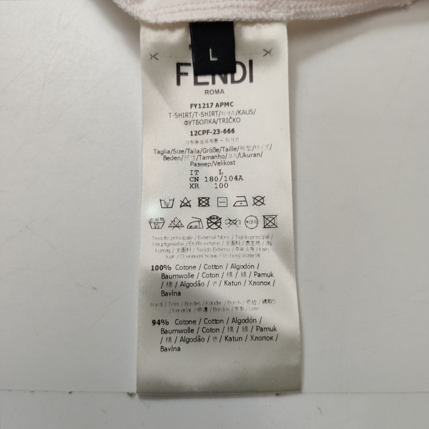 Fendi Fendi Men l Short Sleeve Shirts Size US L / EU 52-54 / 3 - 6 Thumbnail