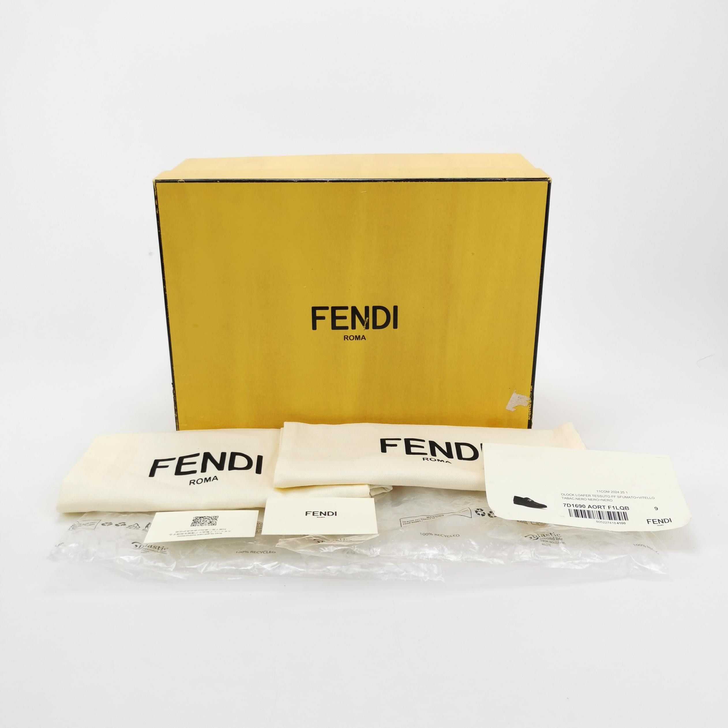 Fendi Fendi Men 10 Leather Size US 10 / EU 43 - 6 Thumbnail