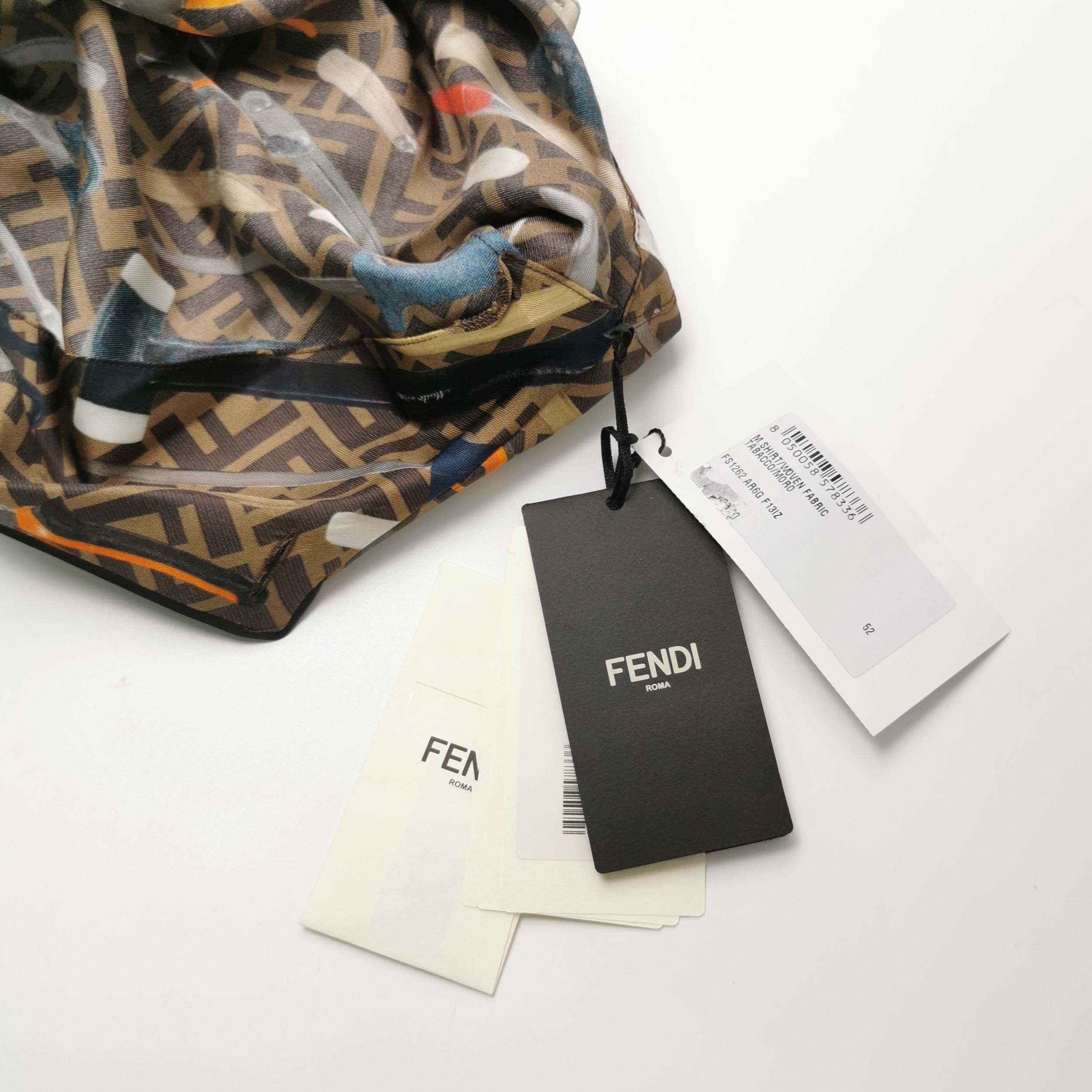 Fendi Fendi Men xl Button Ups Size US XL / EU 56 / 4 - 4 Thumbnail