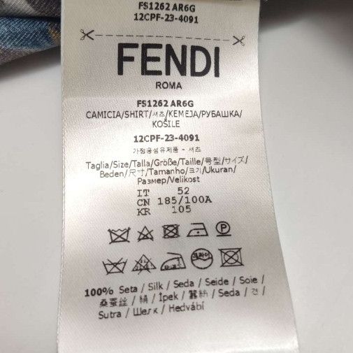 Fendi Fendi Men xl Button Ups Size US XL / EU 56 / 4 - 6 Thumbnail