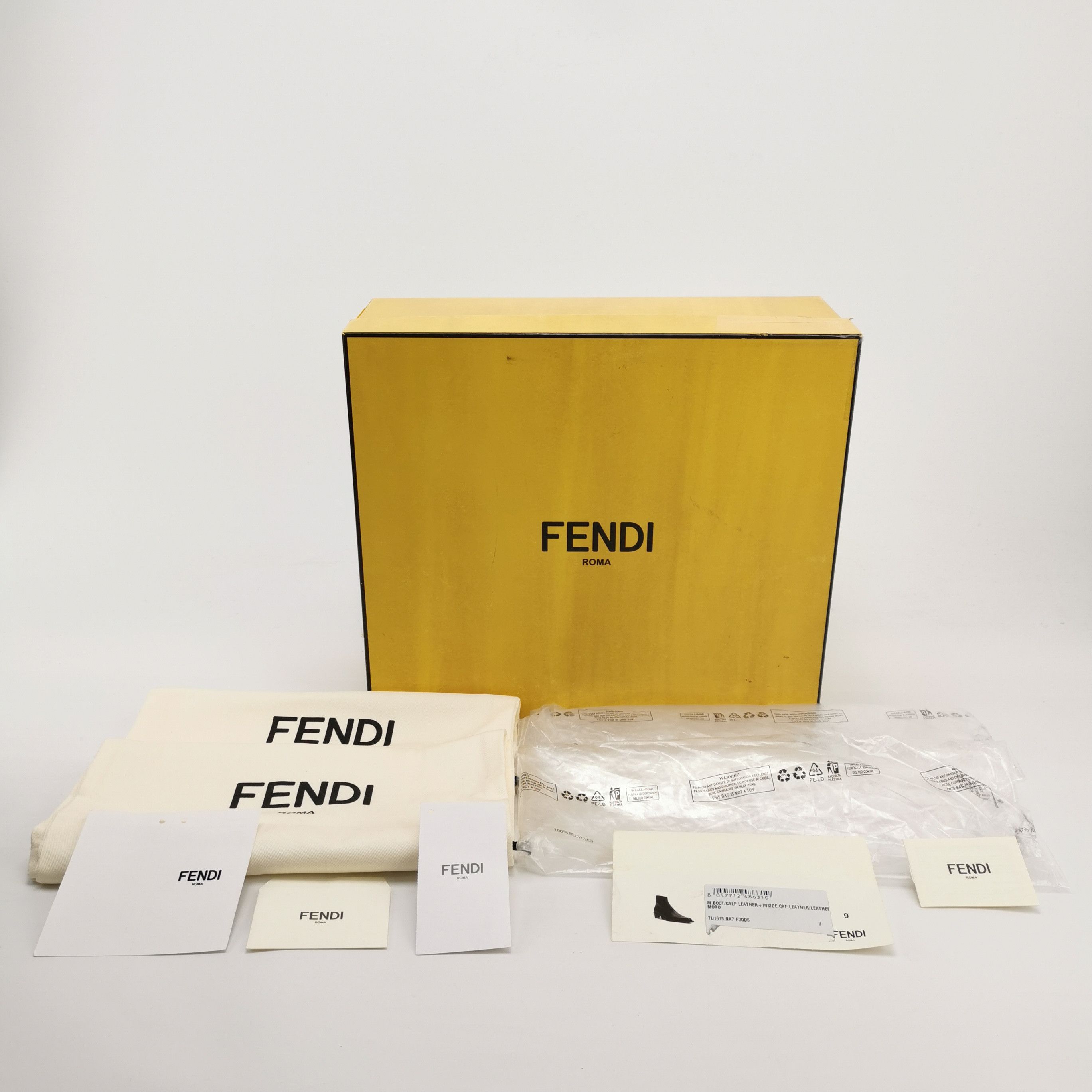 Fendi Fendi Men 10 Boots Size US 10 / EU 43 - 6 Thumbnail
