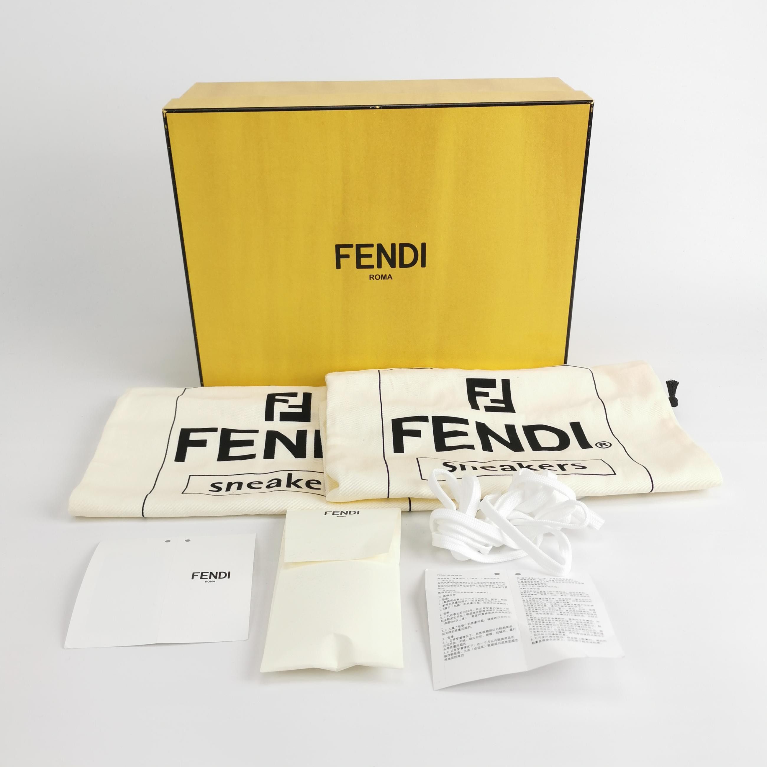 Fendi Fendi Men 8 Lowtop Sneakers Size US 8 / EU 41 - 6 Thumbnail
