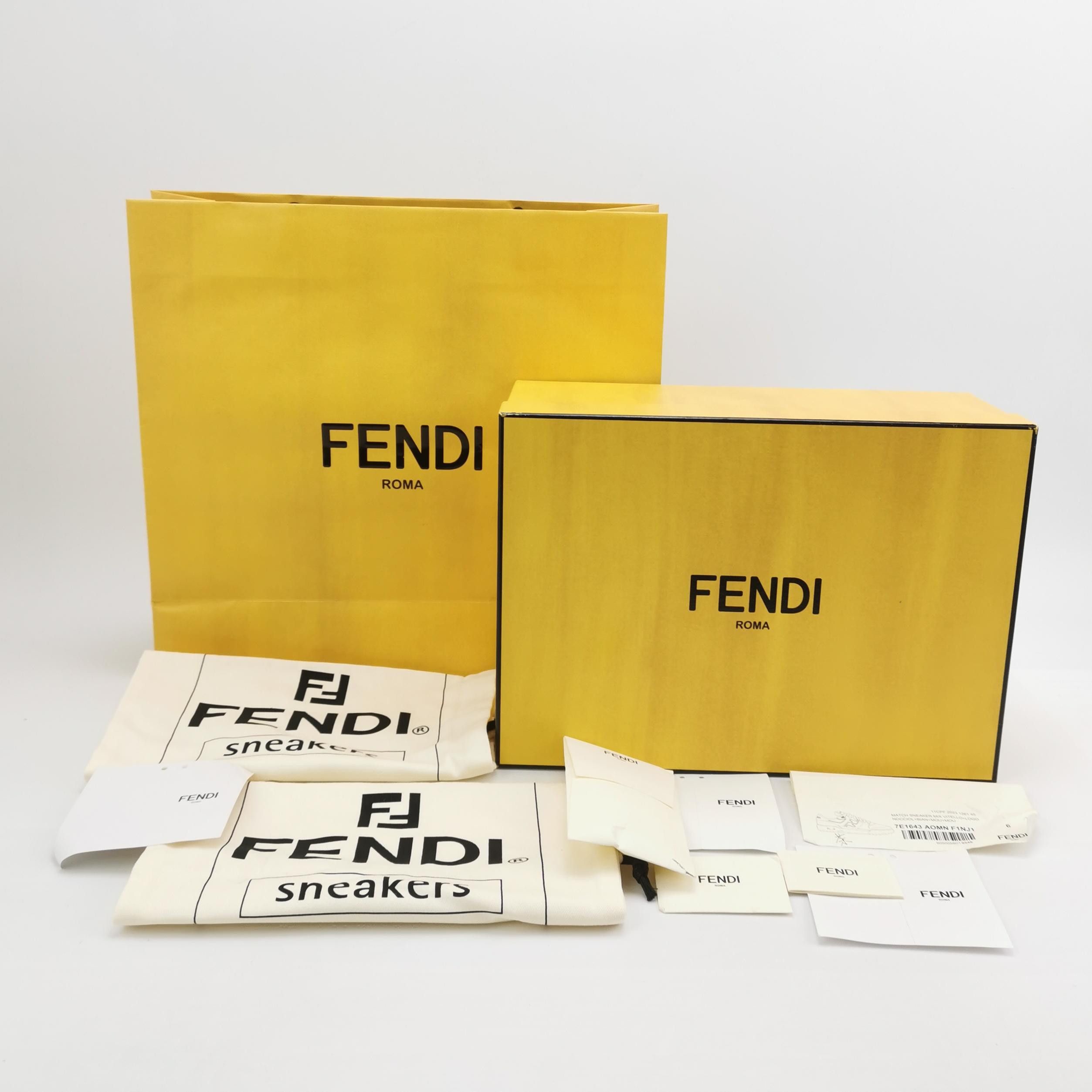 Fendi Fendi Men 7 Lowtop Sneakers Size US 7 / EU 40 - 6 Thumbnail