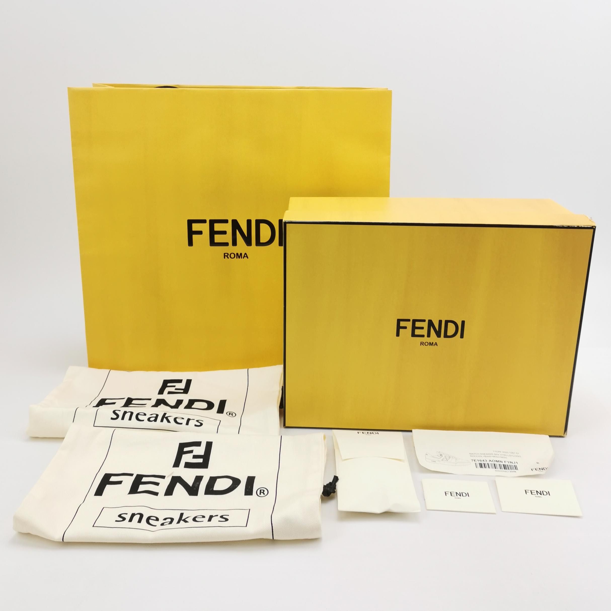 Fendi Fendi Men 7 Lowtop Sneakers Size US 7 / EU 40 - 6 Thumbnail