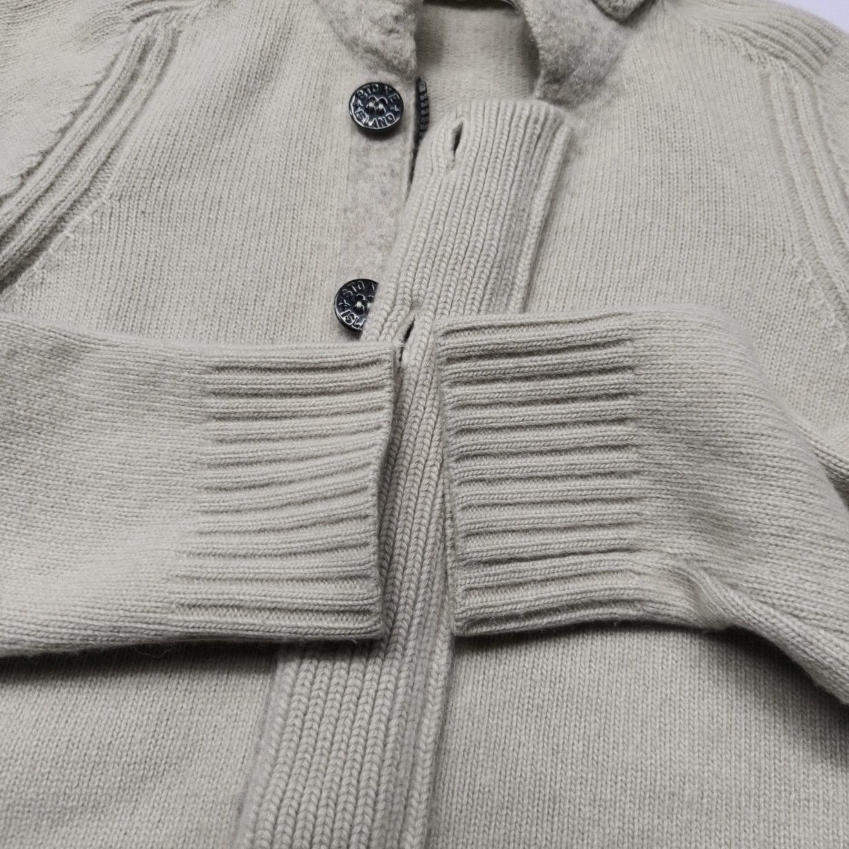Stone Island STONE ISLAND Compass Patch Knit Cardigan Size S Size US S / EU 44-46 / 1 - 10 Thumbnail