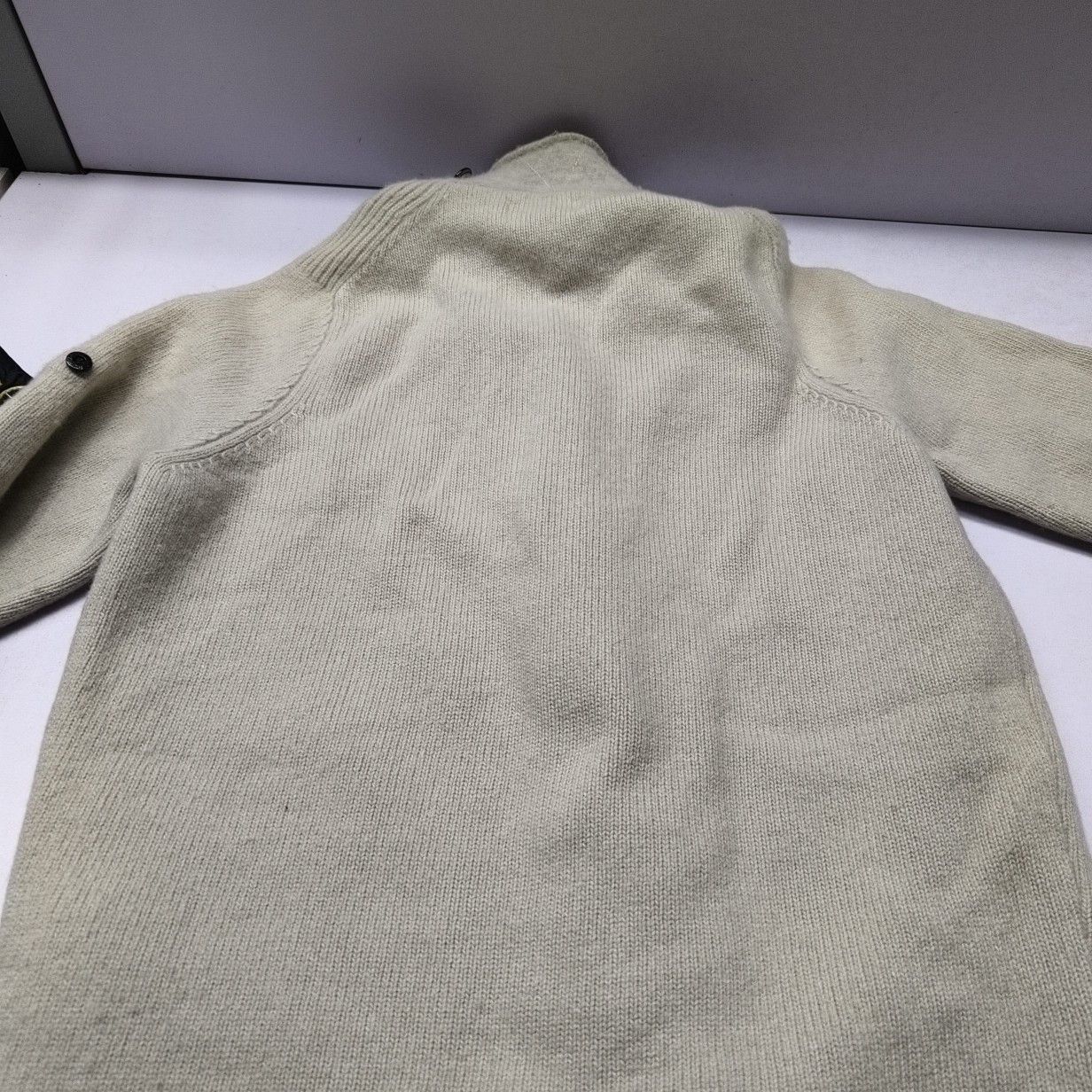 Stone Island STONE ISLAND Compass Patch Knit Cardigan Size S Size US S / EU 44-46 / 1 - 7 Thumbnail