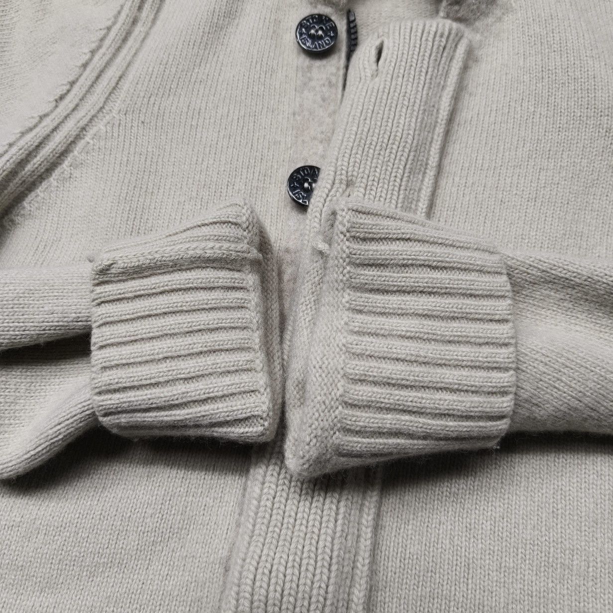 Stone Island STONE ISLAND Compass Patch Knit Cardigan Size S Size US S / EU 44-46 / 1 - 13 Thumbnail