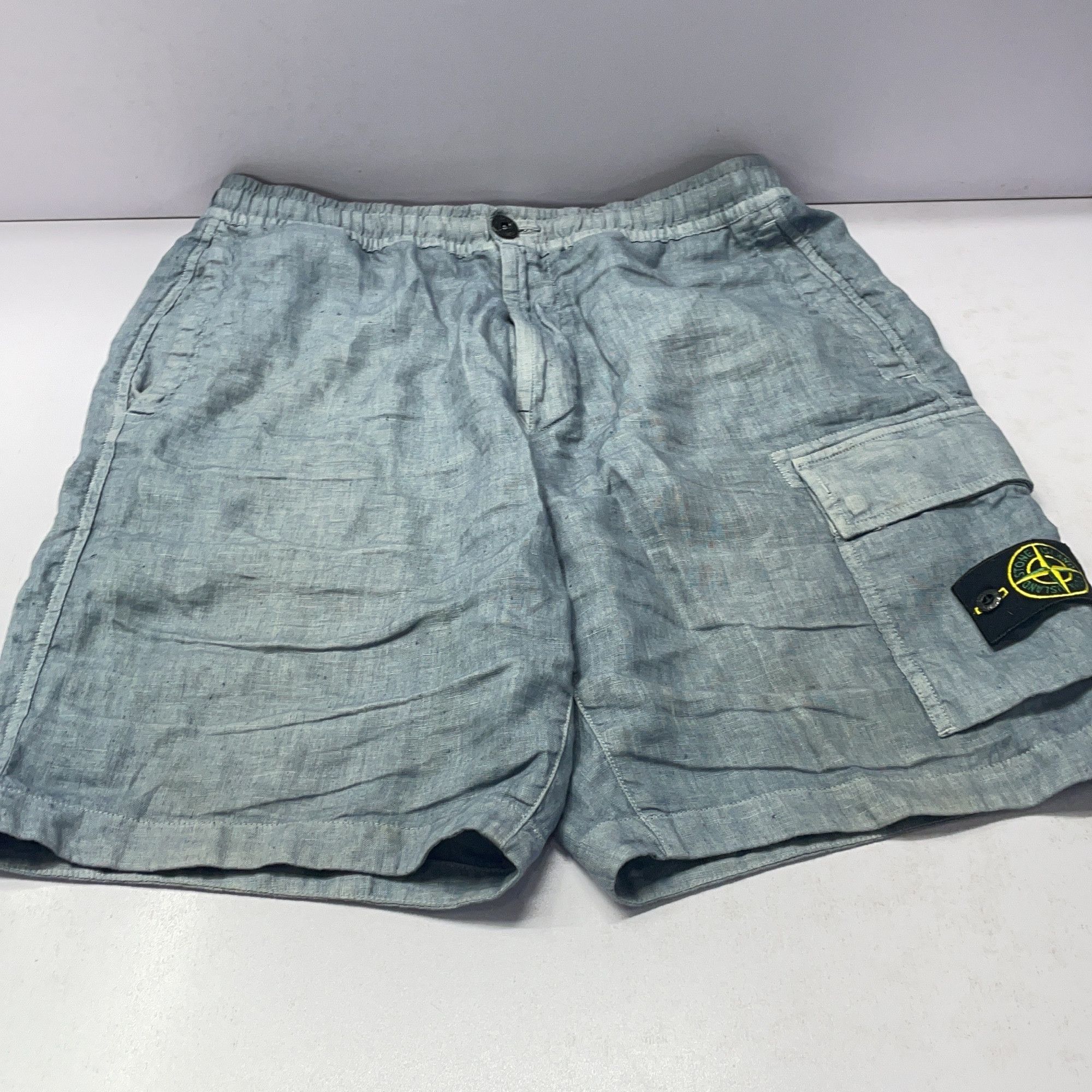 Stone Island Stone Island Logo Patch Shorts Size 33 Size US 33 - 10 Thumbnail