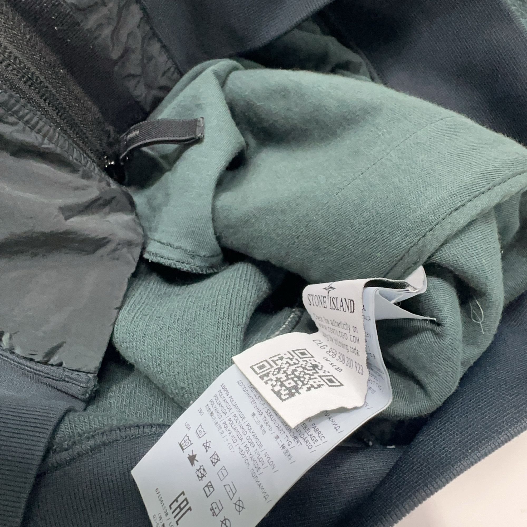 Stone Island Stone Island Fleece Panel Sweatshirt Size S Size US S / EU 44-46 / 1 - 4 Thumbnail