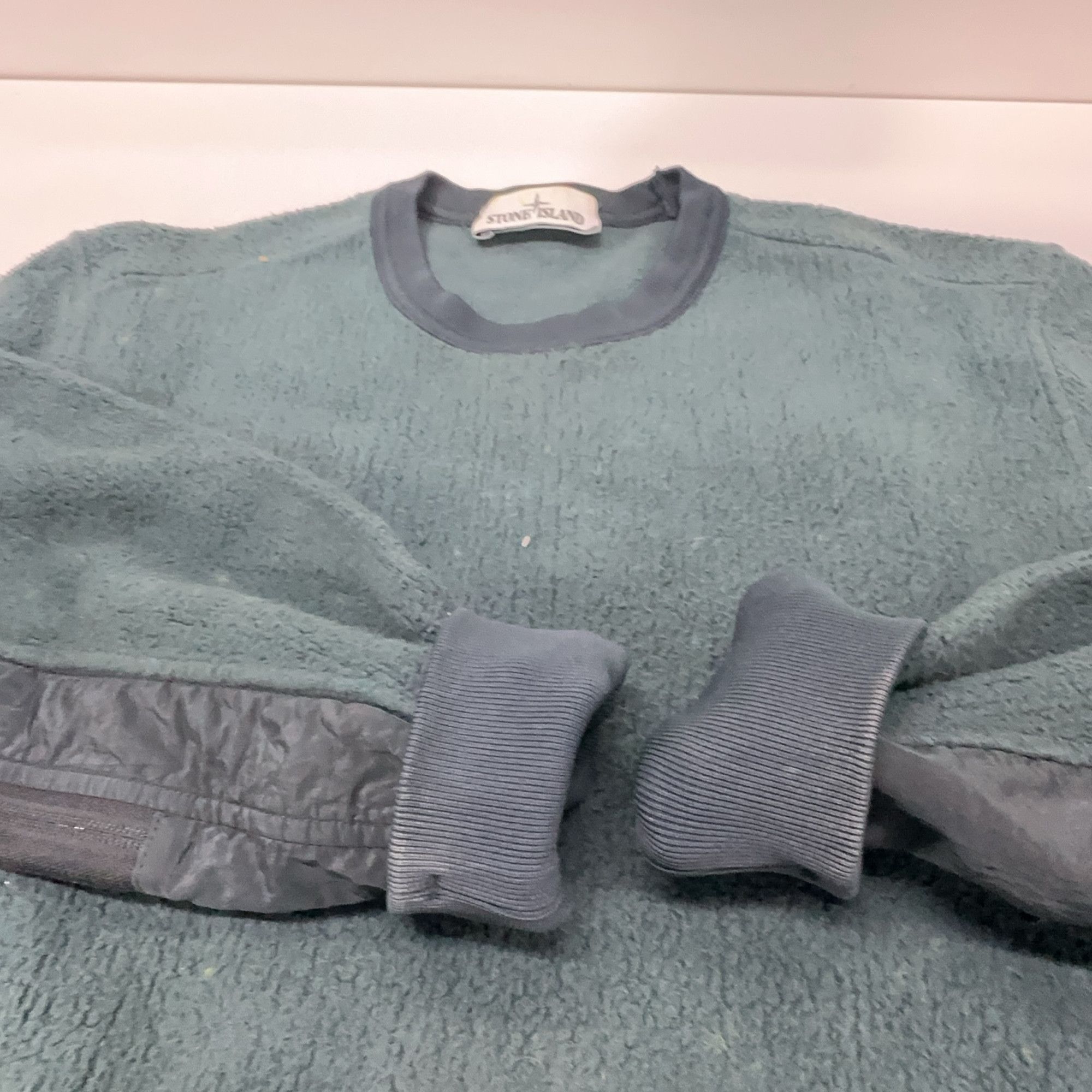 Stone Island Stone Island Fleece Panel Sweatshirt Size S Size US S / EU 44-46 / 1 - 12 Thumbnail