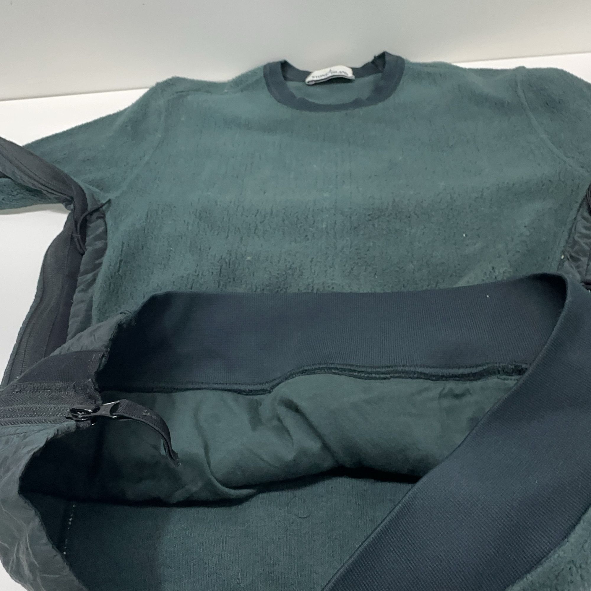 Stone Island Stone Island Fleece Panel Sweatshirt Size S Size US S / EU 44-46 / 1 - 7 Thumbnail