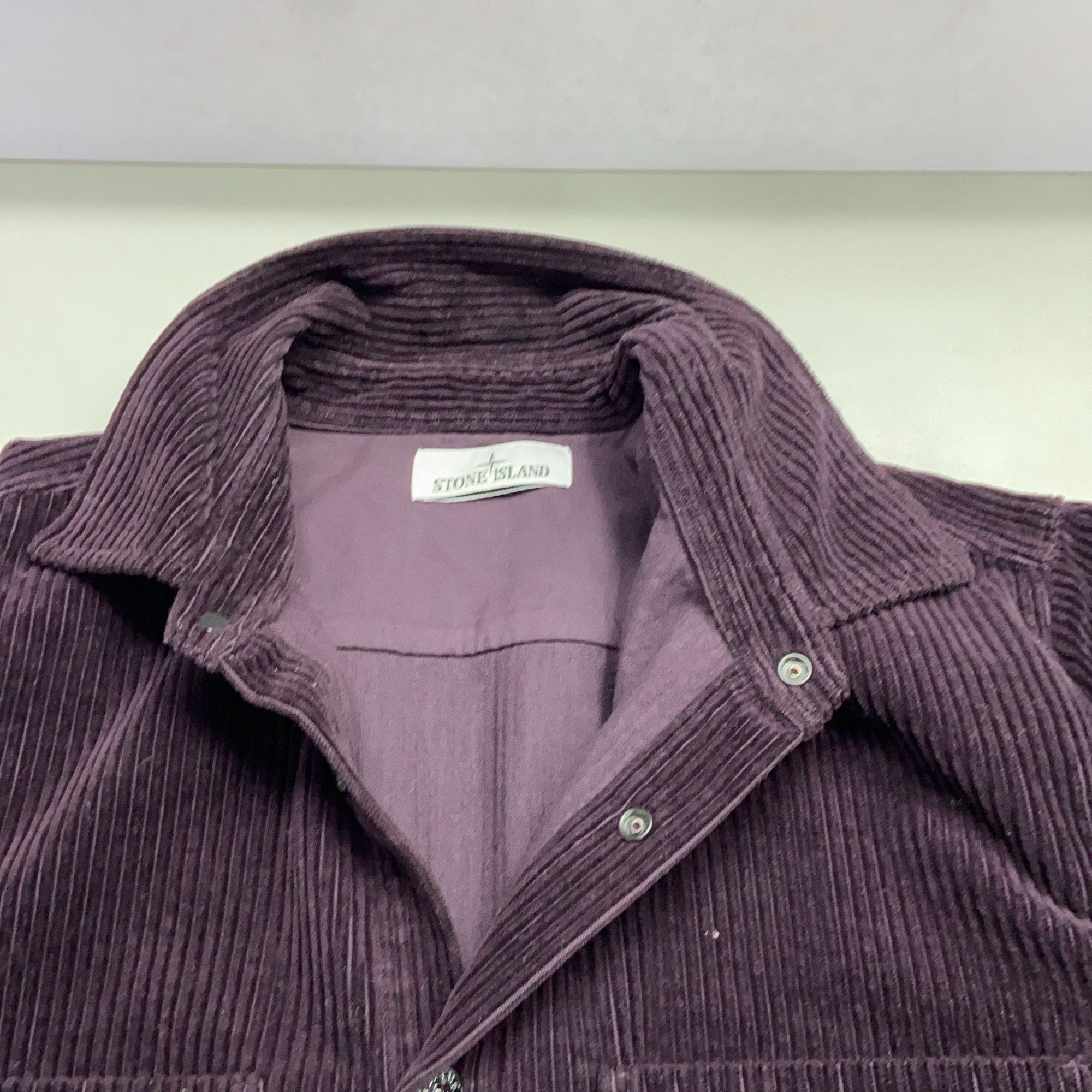 Stone Island Stone Island Corduroy Patch Jacket Purple XL Size US XL / EU 56 / 4 - 8 Thumbnail