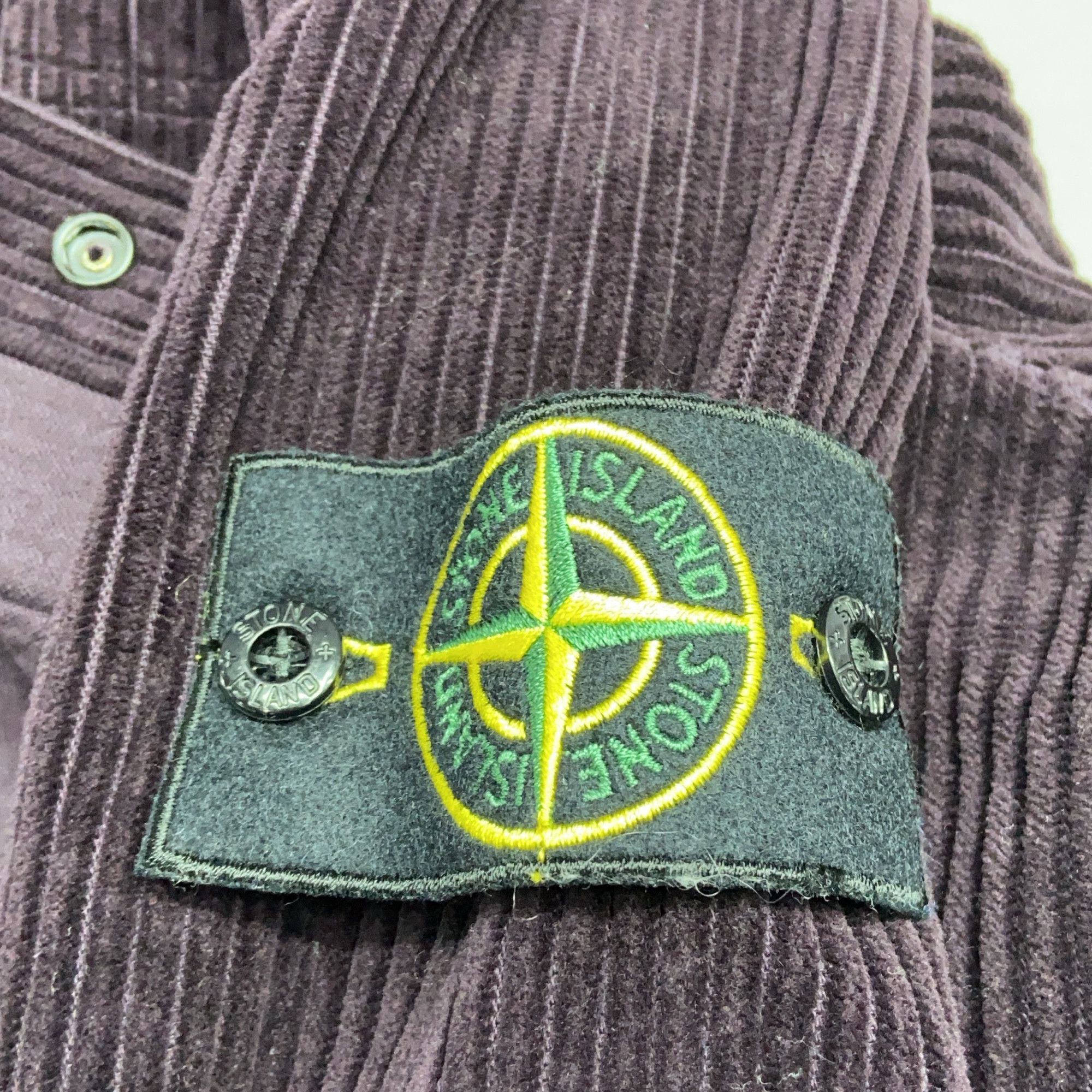 Stone Island Stone Island Corduroy Patch Jacket Purple XL Size US XL / EU 56 / 4 - 5 Thumbnail
