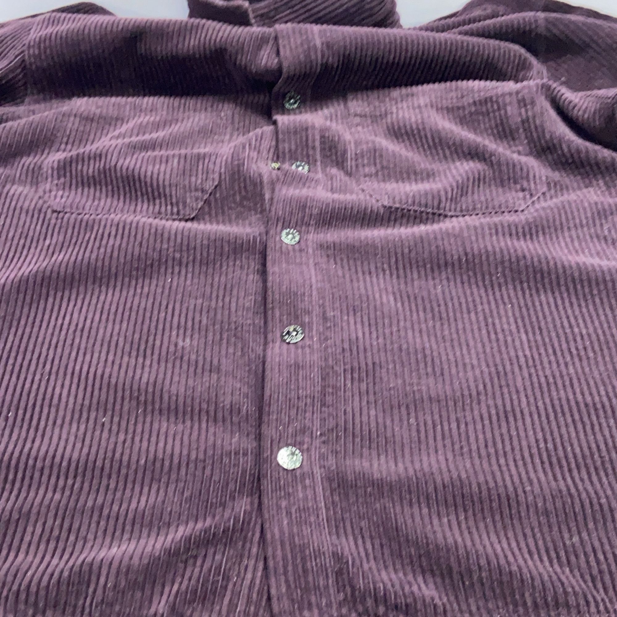 Stone Island Stone Island Corduroy Patch Jacket Purple XL Size US XL / EU 56 / 4 - 11 Thumbnail