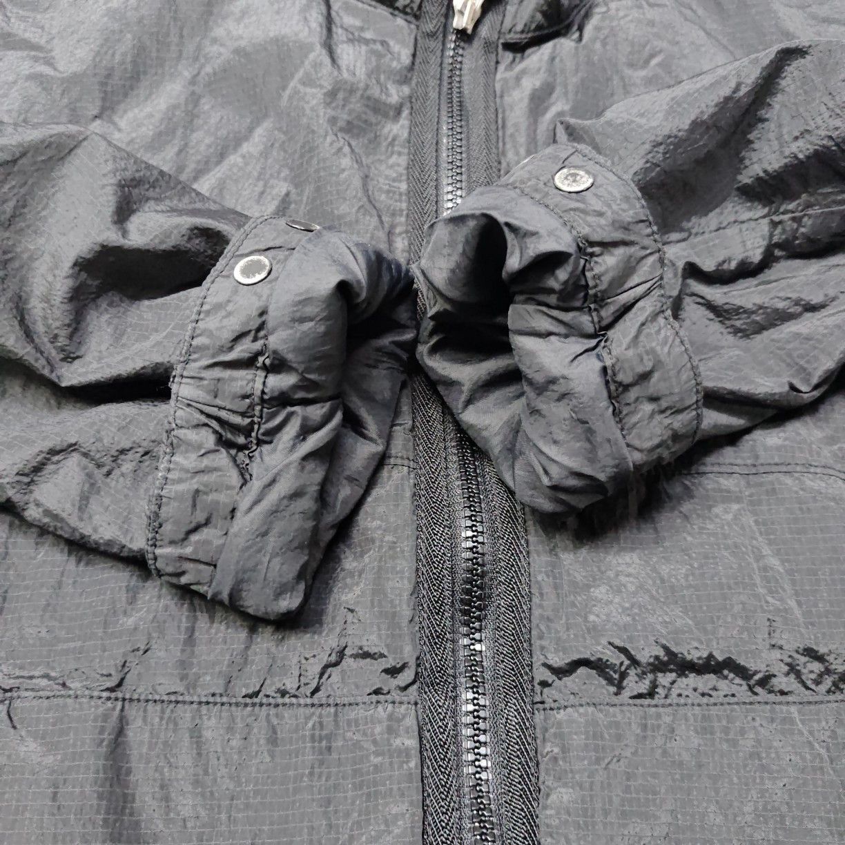 Stone Island Stone Island Hooded Nylon Light Jacket Size S Size US S / EU 44-46 / 1 - 9 Thumbnail