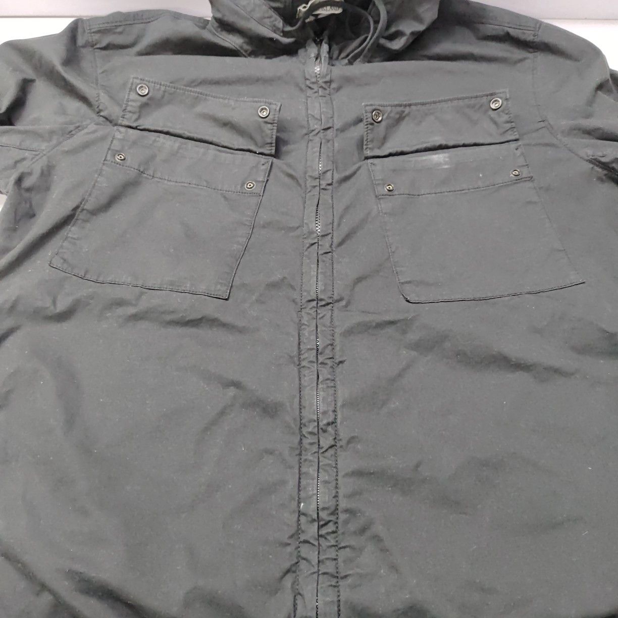 Stone Island Stone Island Logo Patch Hooded Light Jacket Size XXL Size US XXL / EU 58 / 5 - 17 Thumbnail