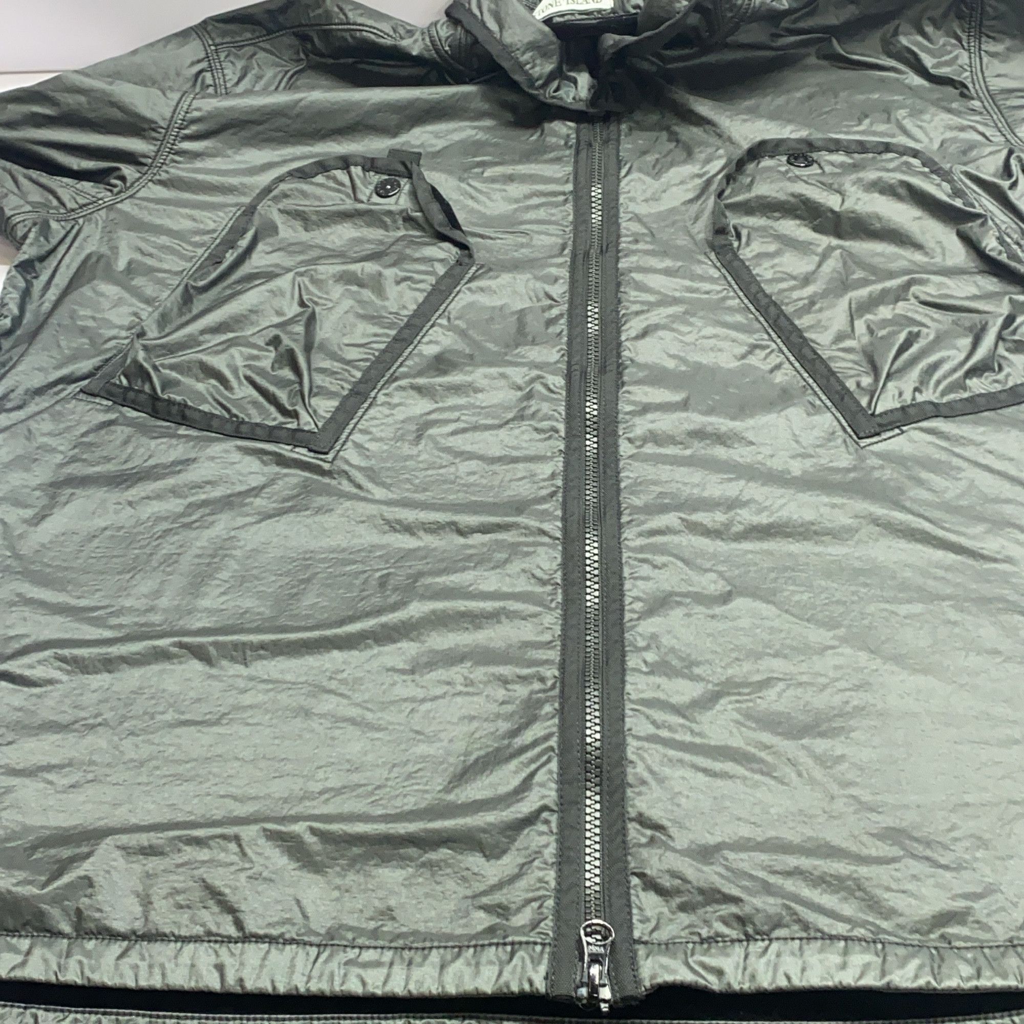 Stone Island Stone Island Nylon Resin Jacket Black Size XXL Size US XXL / EU 58 / 5 - 16 Thumbnail