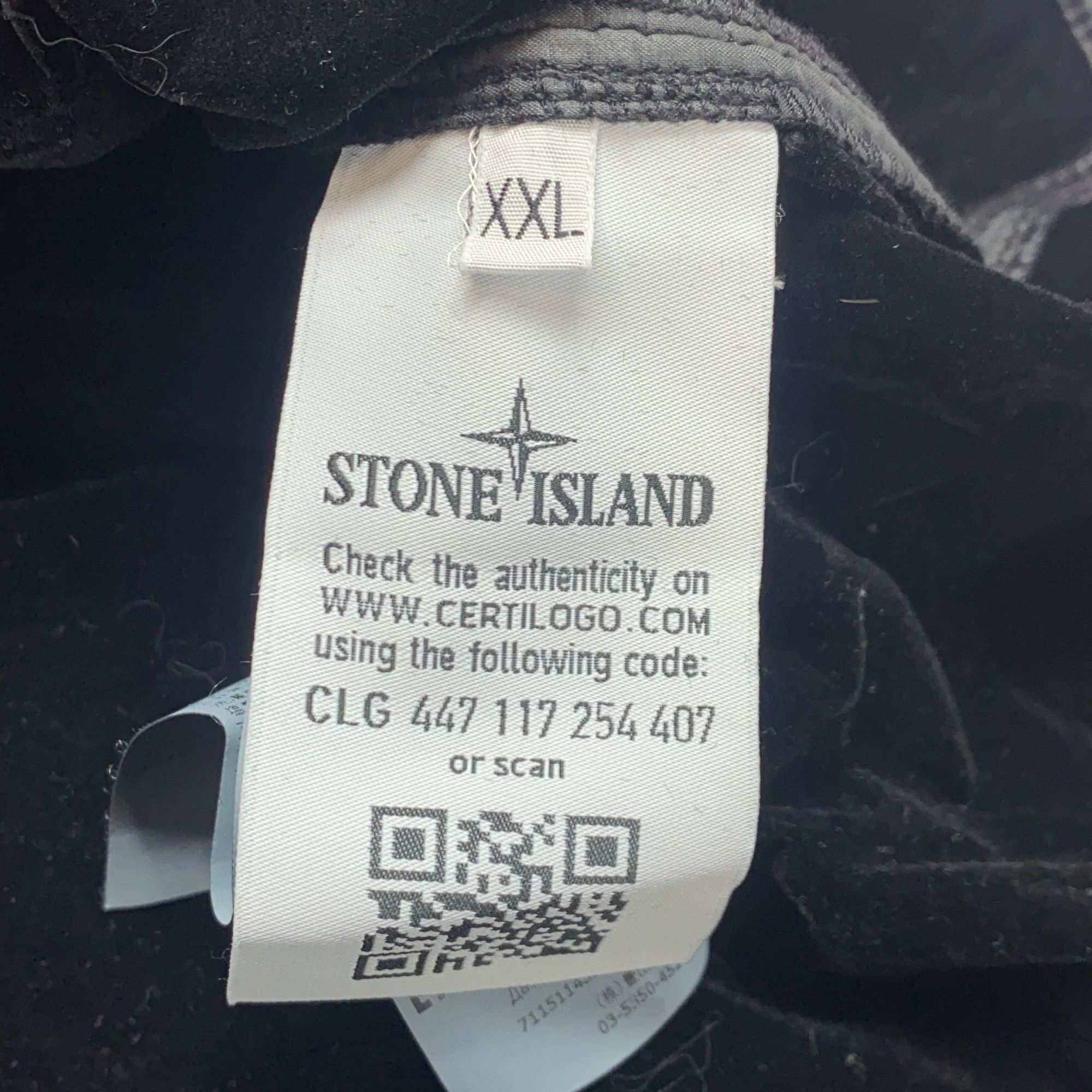 Stone Island Stone Island Nylon Resin Jacket Black Size XXL Size US XXL / EU 58 / 5 - 7 Thumbnail